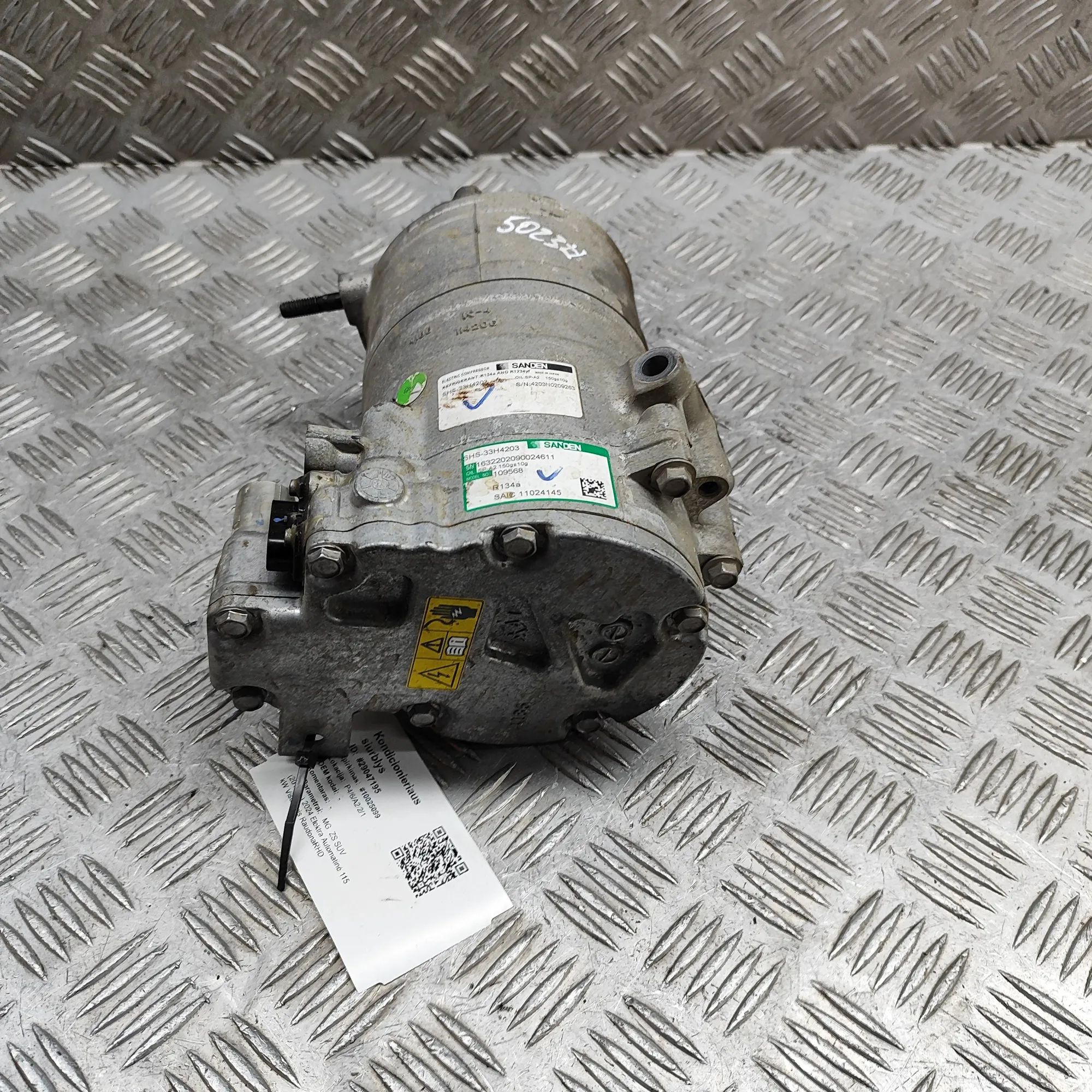 MG ZS Air Condition A/C Pump 11024145 Air Condition A/C Pump MG ZS (SUV) (20...