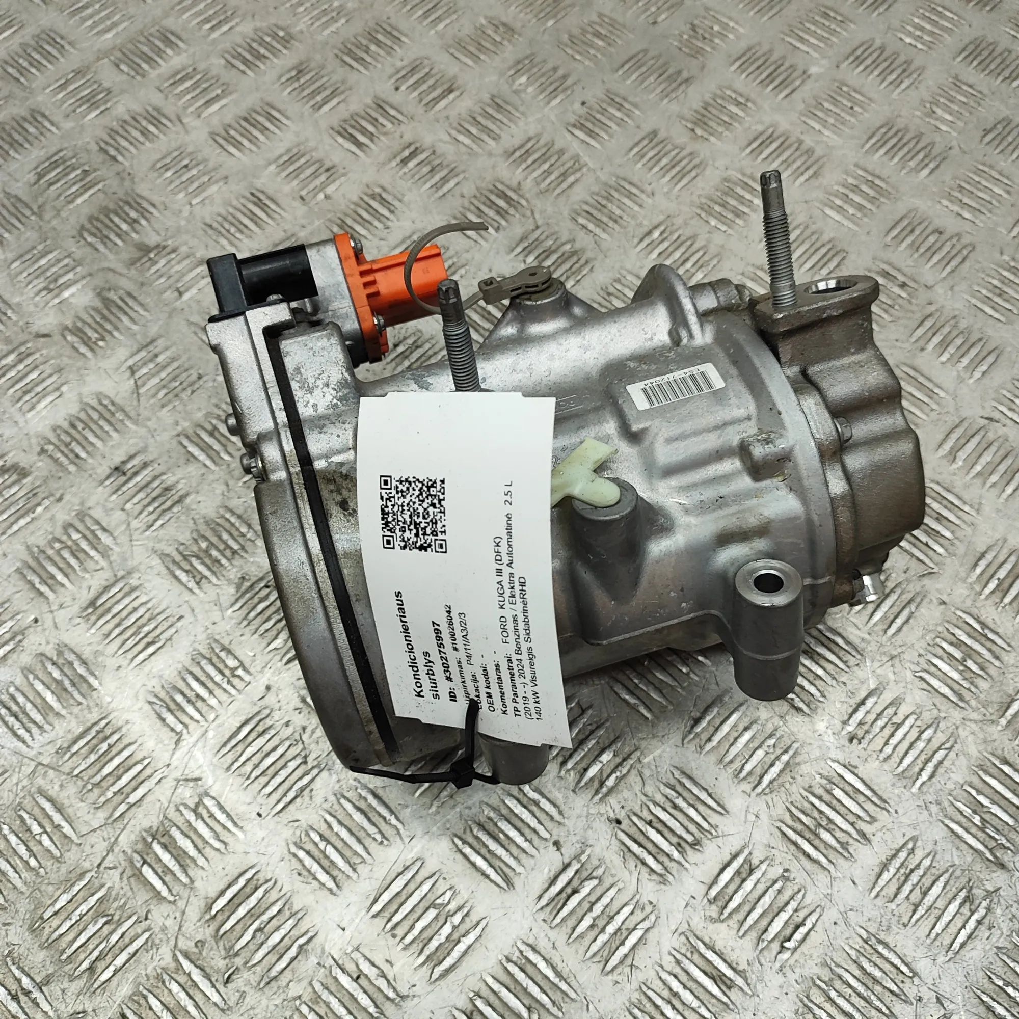 Ford Kuga Air Condition A/C Pump 042400-0624, LX6A-19D623-AD Air Condition A/C P...