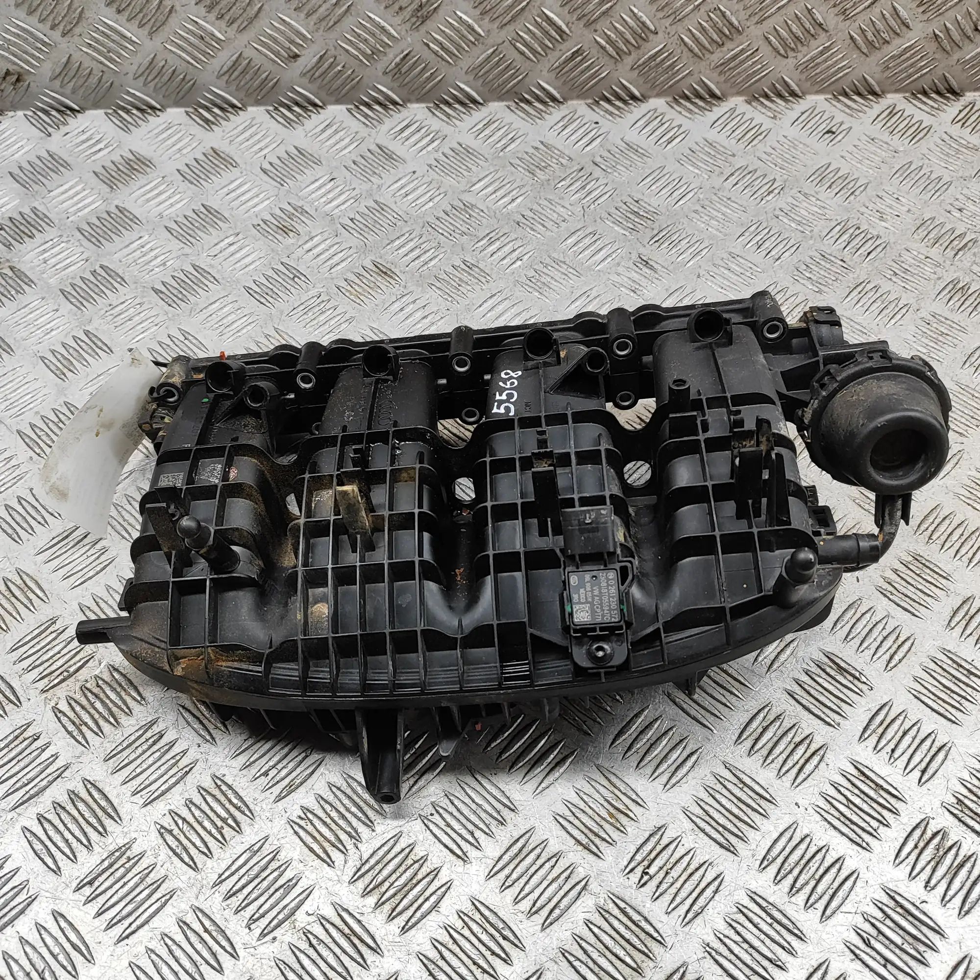 Audi Q5 (FY) intake manifold 06L906051K, 0261230572, 06L133201FR Intake Mani...