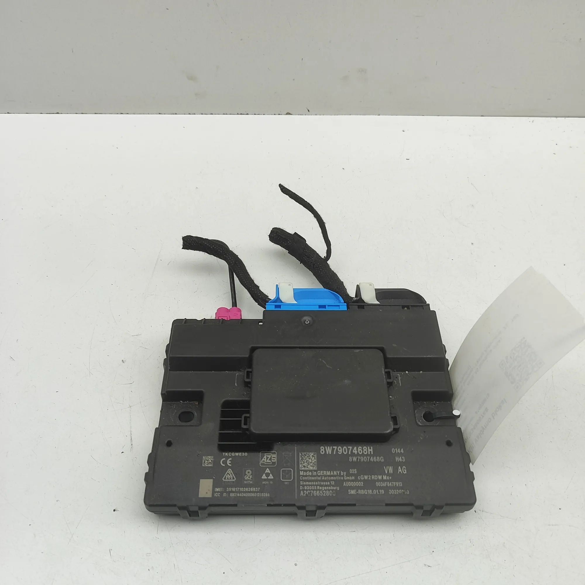 Audi A5 (B9) Gateway Control Unit 8W7907468G, 8W7907468H Gateway Control Unit AUD...