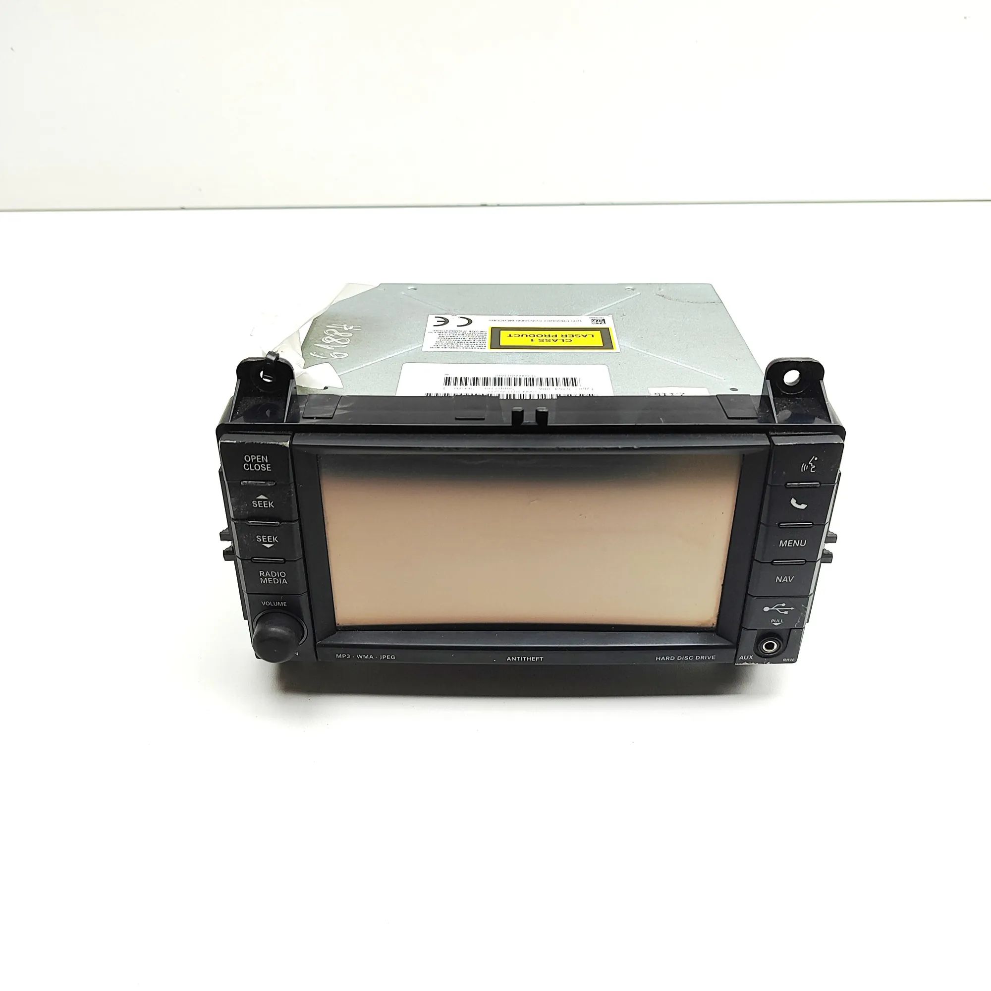 Jeep Grand Cherokee (WK) Music Navi CD Radio Player Head Unit P68089011AD, 68089011AD Music Navi CD Radio Pla...