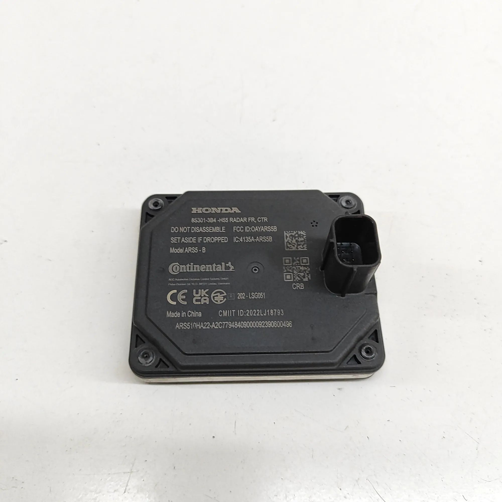 Honda CR-V Distance Radar Sensor 4135A-ARS5B, 8S301-3B4-H55 Distance Radar Senso...
