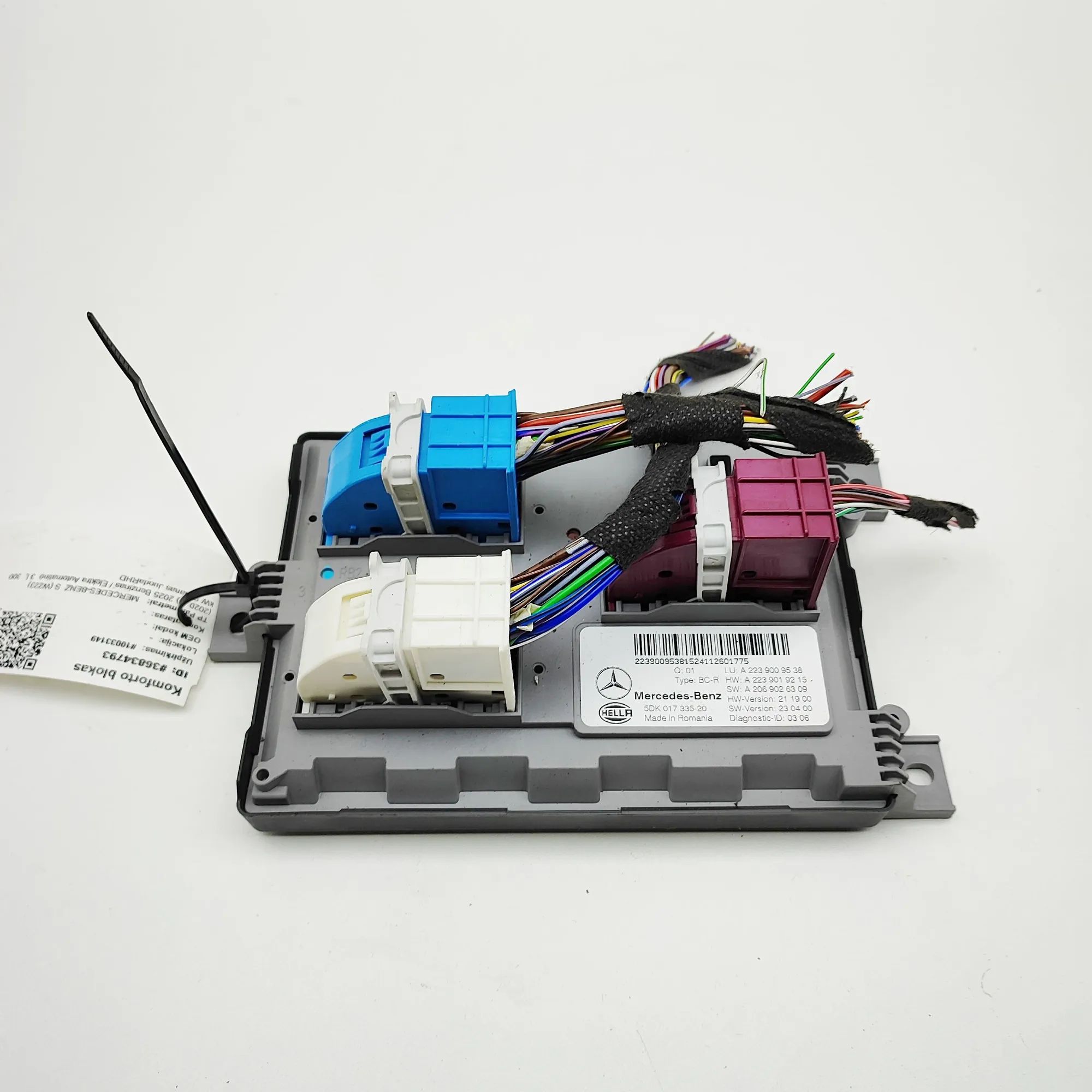 Mercedes-Benz A (W177) Comfort Control Unit A2239019215, A2069026309, 5DK017335-20, A223900...