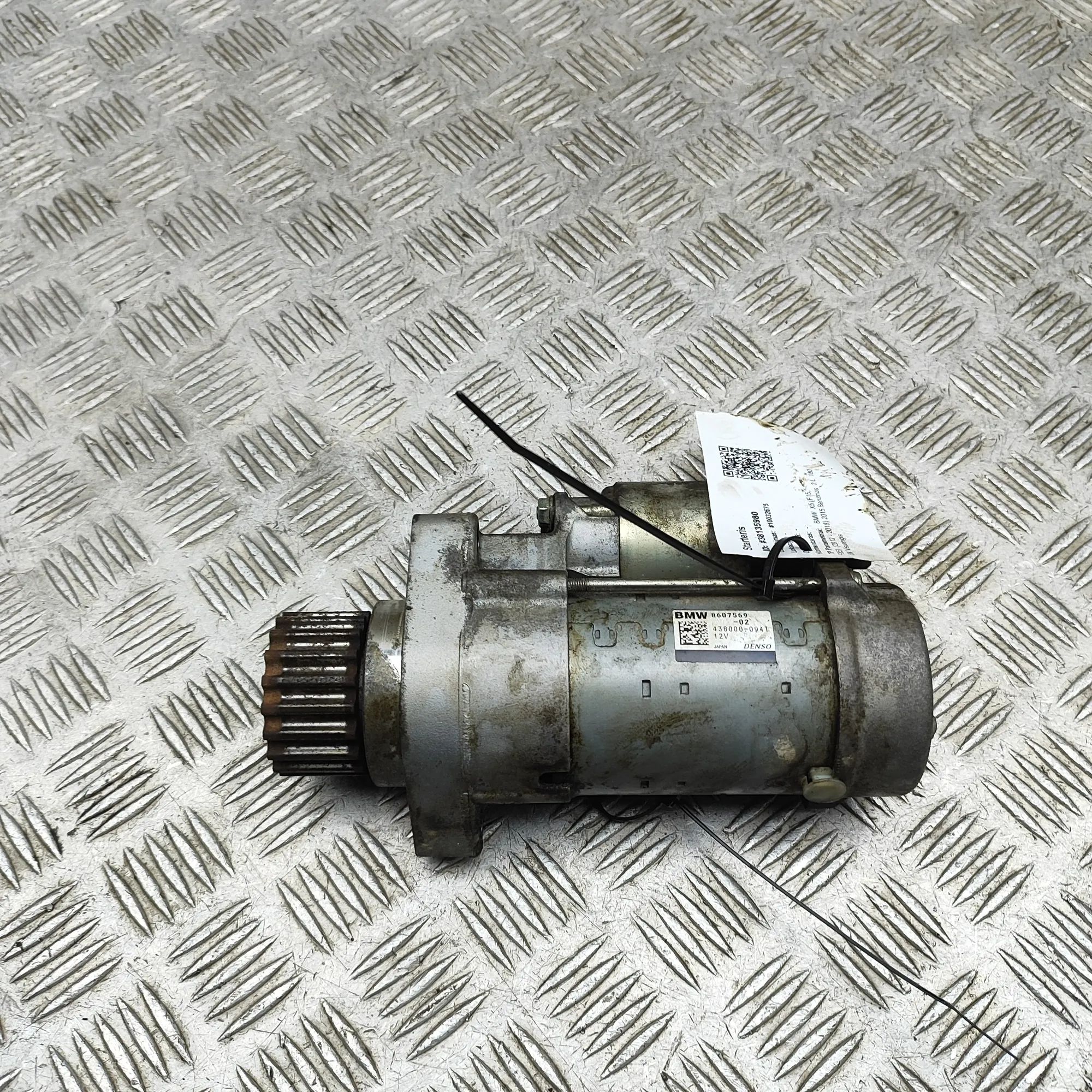 BMW X5 (F15) Starter Motor 438000-0941, 8607569 Starter Motor BMW X5 (F15,...