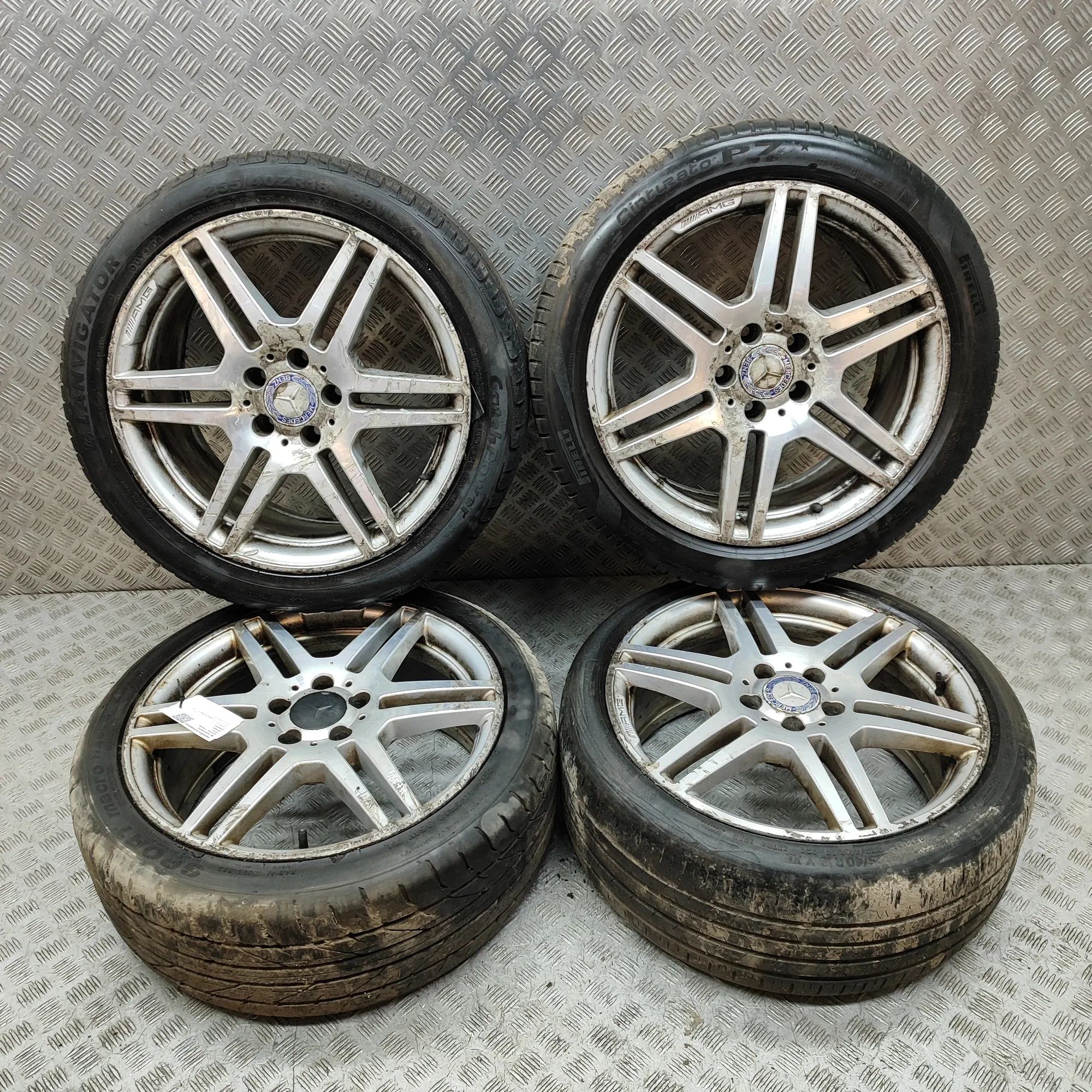 Mercedes-Benz S Coupe (C217) Alloy Wheel Set A2074011302, A2074011402 Alloy Wheel Set MERCED...