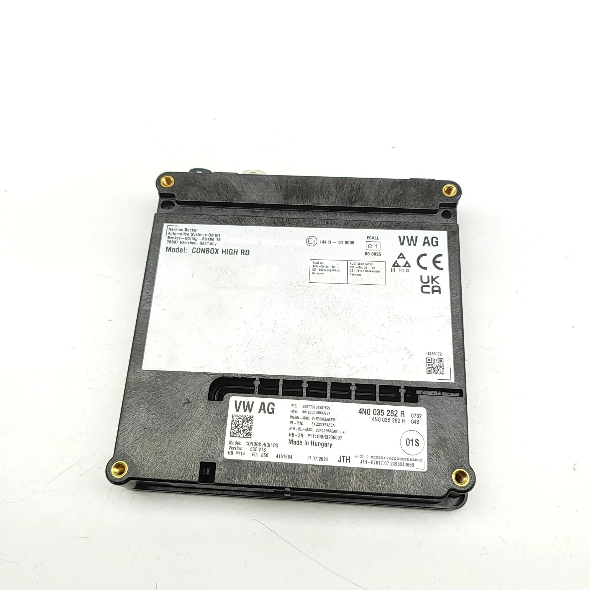 Porsche Cayenne Phone control unit 4N0035282H, 4N0035282R Phone Control Unit PORSC...
