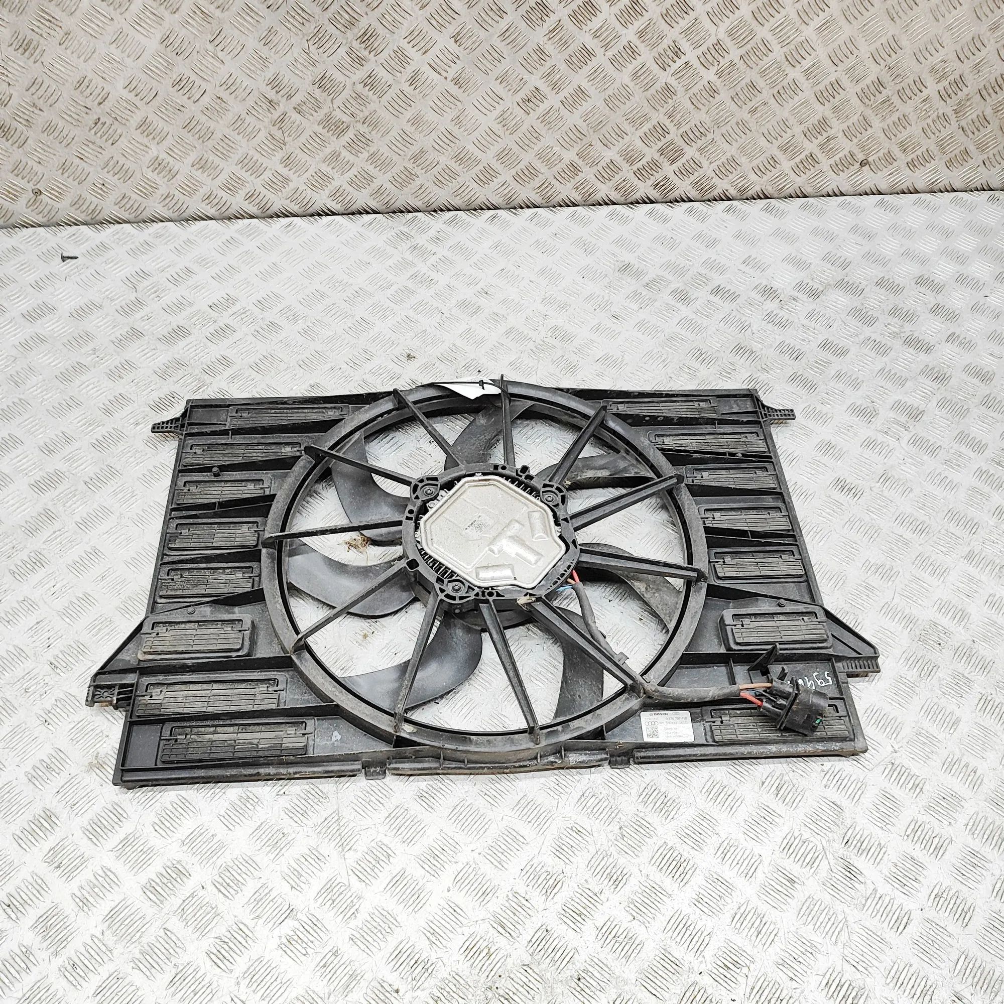 Audi Q7 (4M) Engine Cooling Fan Shroud 0130707410, 8W0121003B Engine Cooling Fan Shrou...