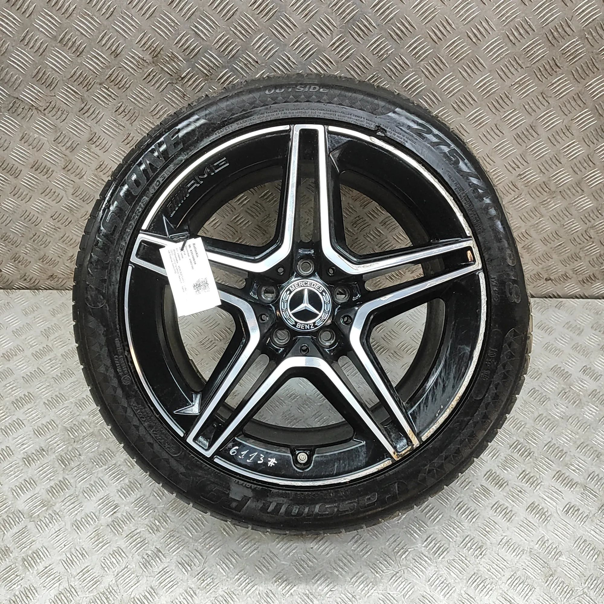 Mercedes-Benz A (W177) Alloy Wheel A2134016400 Alloy Wheel MERCEDES-BENZ E-CLASS (...