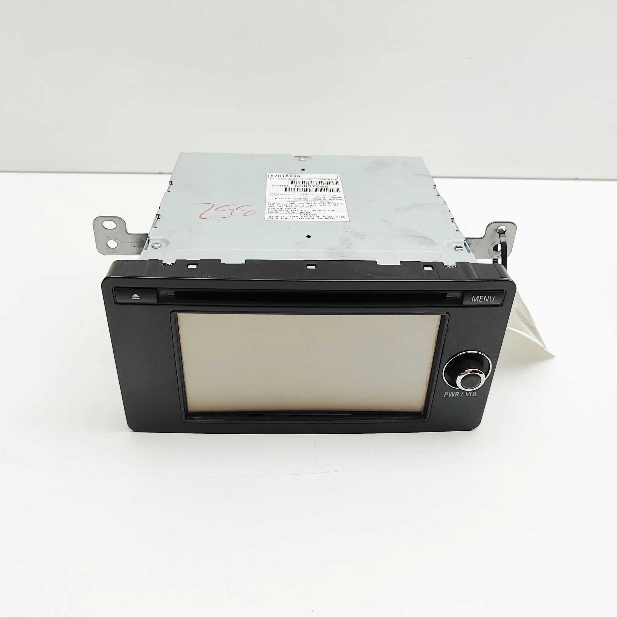 Mitsubishi Eclipse Cross Music Navi CD Radio Player Head Unit 65057066, 8701A699 Music Navi CD Radio Player H...