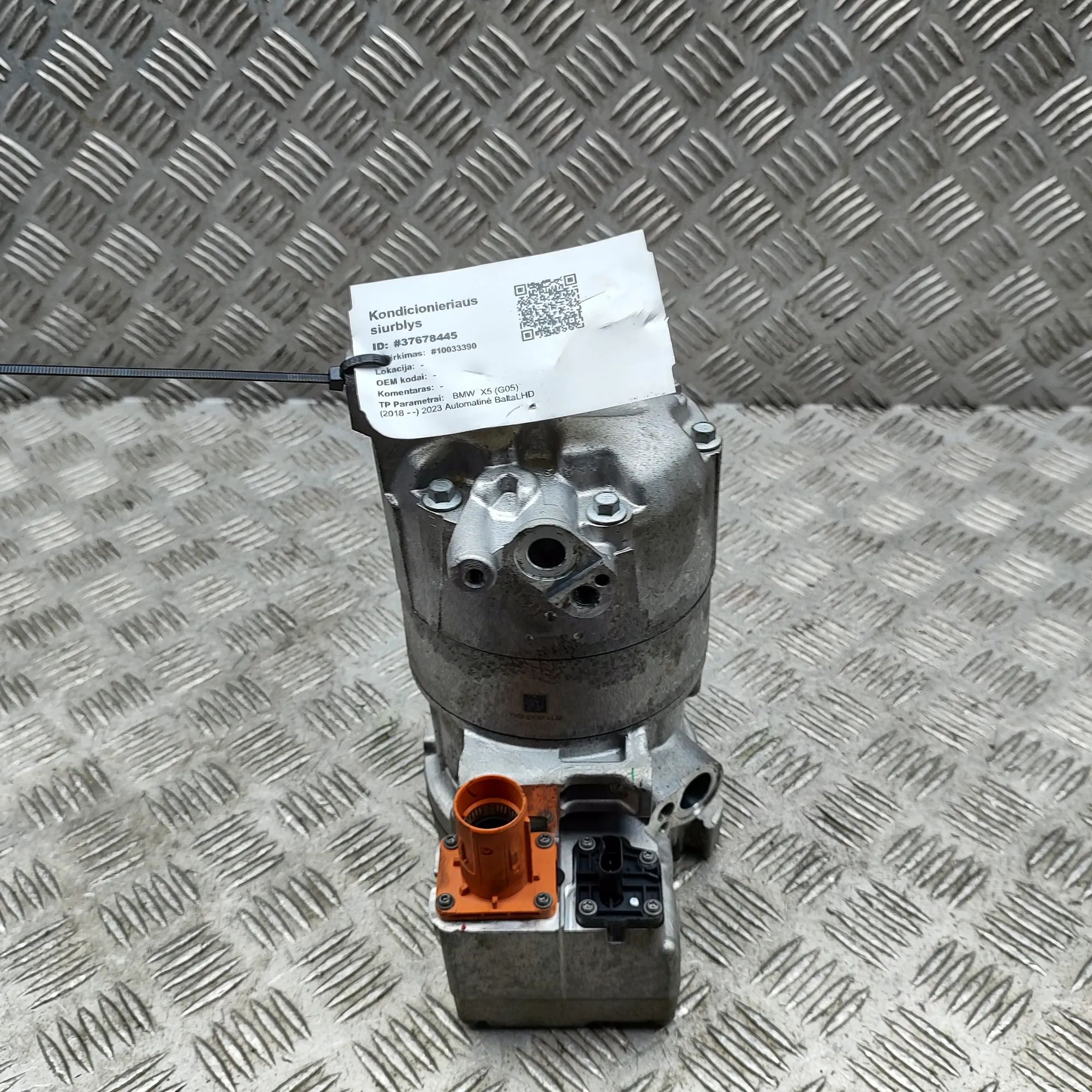 BMW X5 (G05) Air Condition A/C Pump 5B31E57 Air Condition A/C Pump BMW X5 (G05) (20...