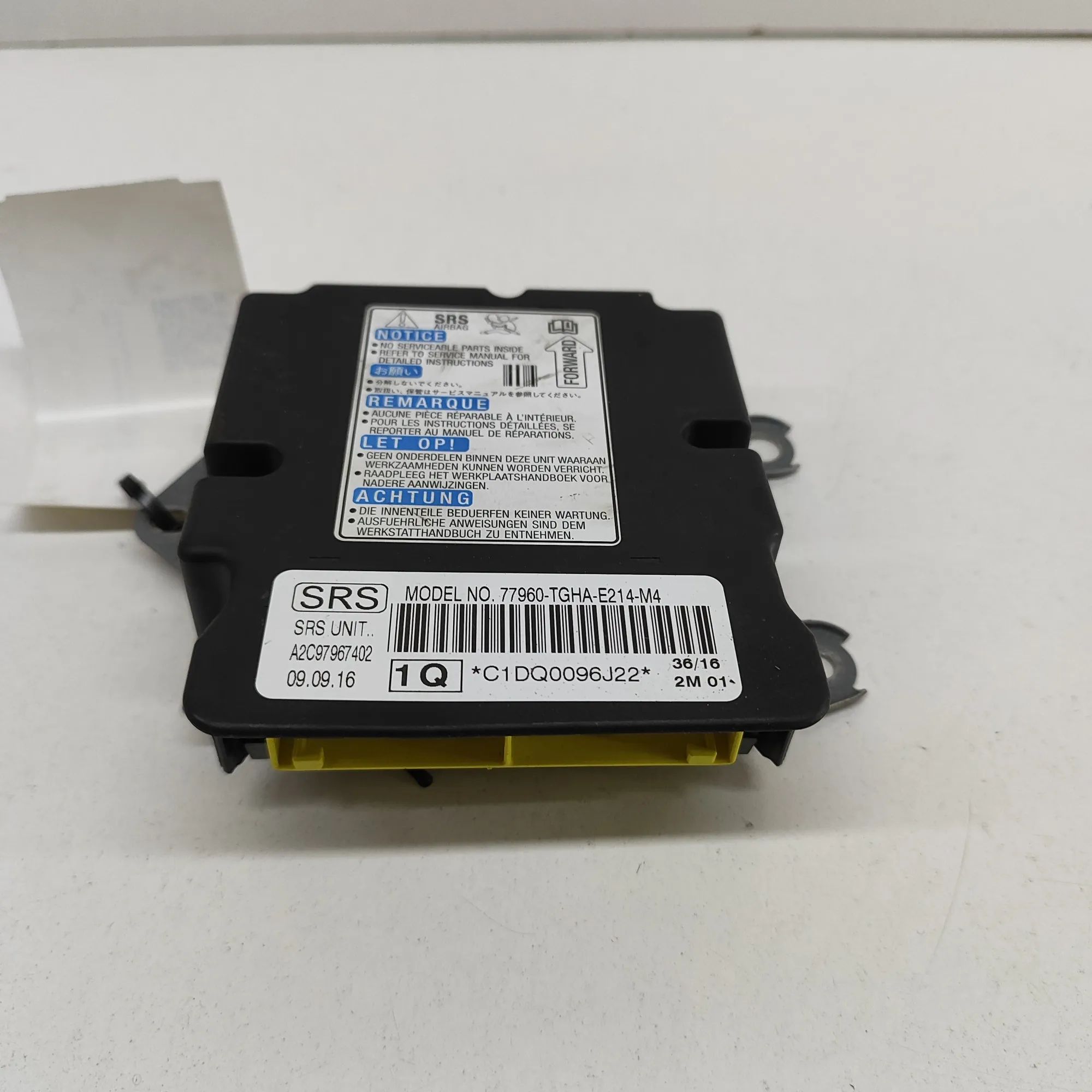 Honda Civic SRS Control Unit A2C97967402, 77960-TGHA-E214-M4 SRS Control Uni...