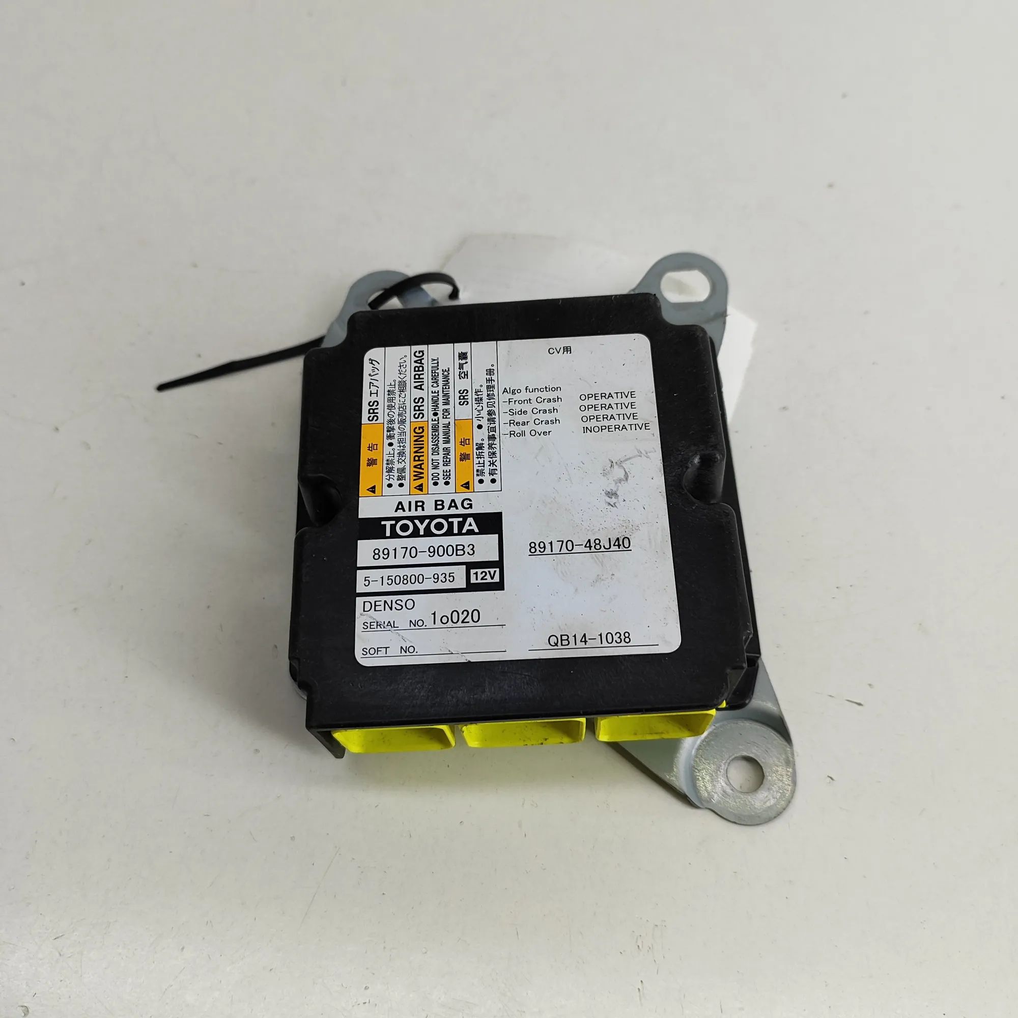 Lexus RX SRS Control Unit 89170-900B3 SRS Control Unit LEXUS RX (_LA1_, _...