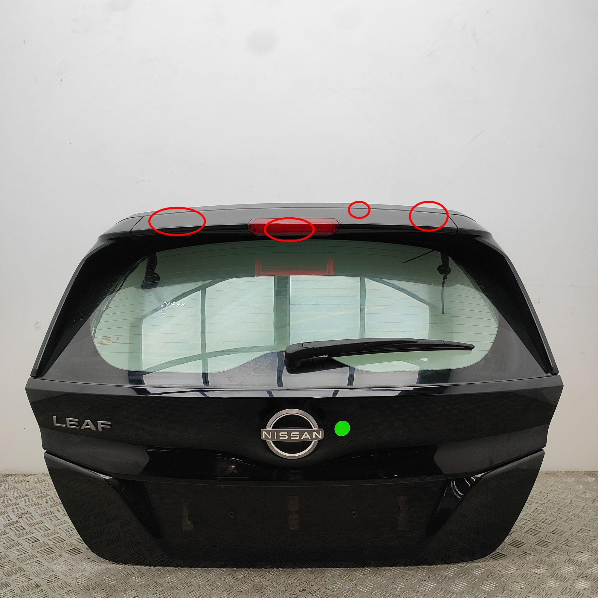 Nissan Leaf Tailgate Bootlid K0100-5SHAB Tailgate Bootlid NISSAN LEAF (ZE1) ...