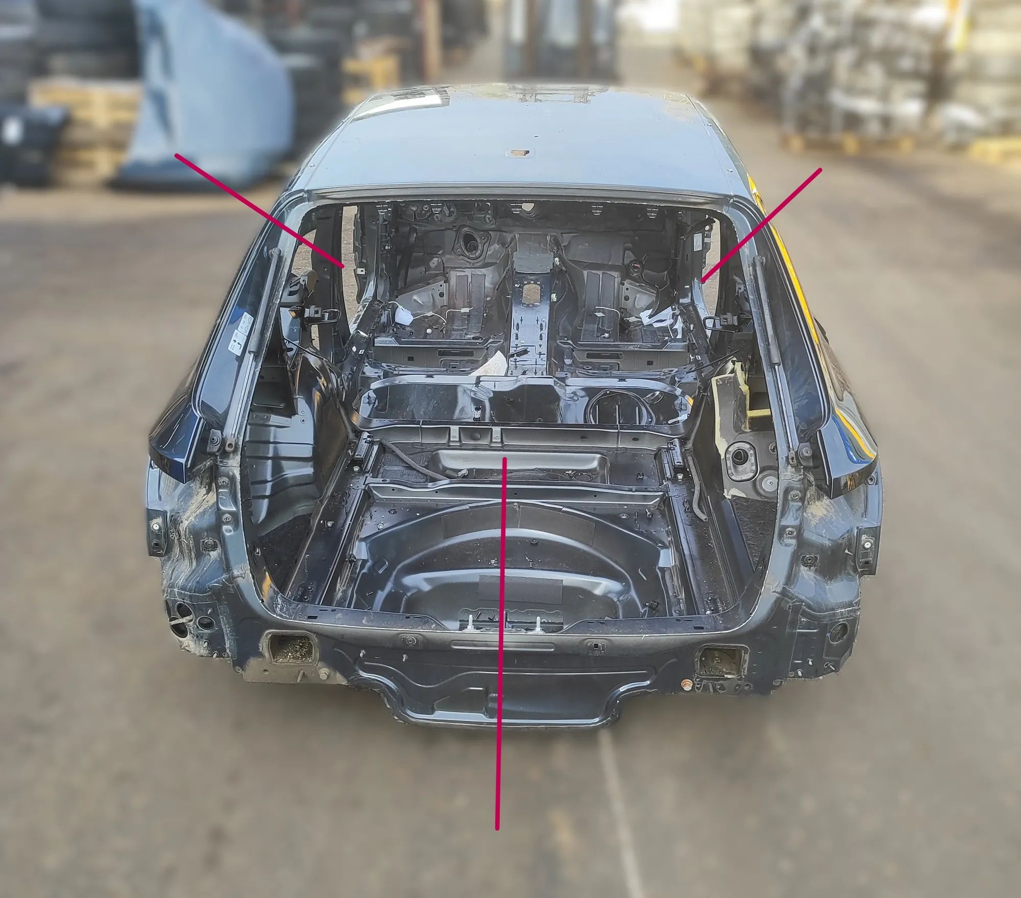 Audi A4 (B8) Rear Right Quarter Panel Rear Right Quarter Panel AUDI A4 (Allroad 8WH, ...