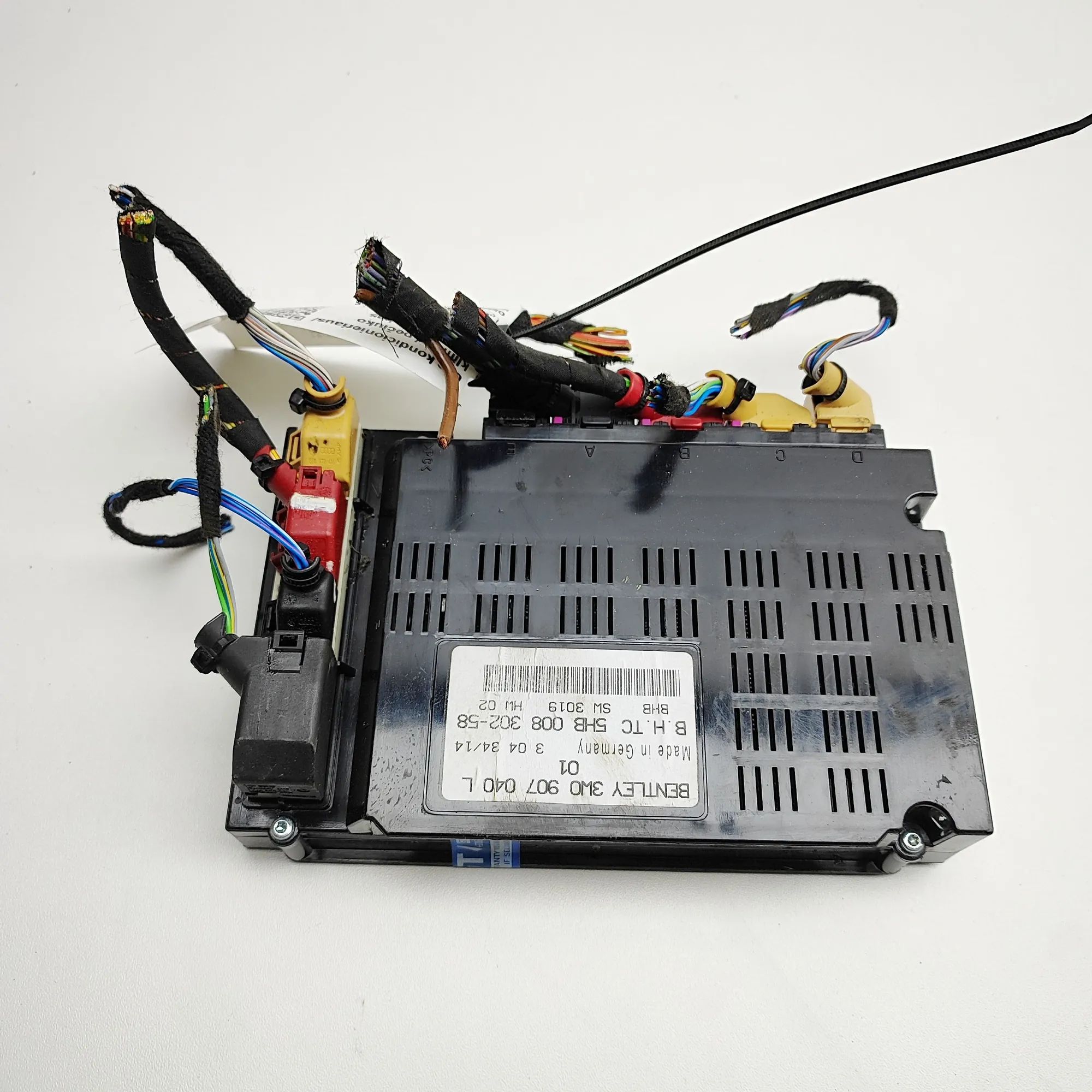 Bentley Continental GT, GTC, Flying Spur Climate control unit 5HB008302-58, 3W0907040L Climate Control Unit B...