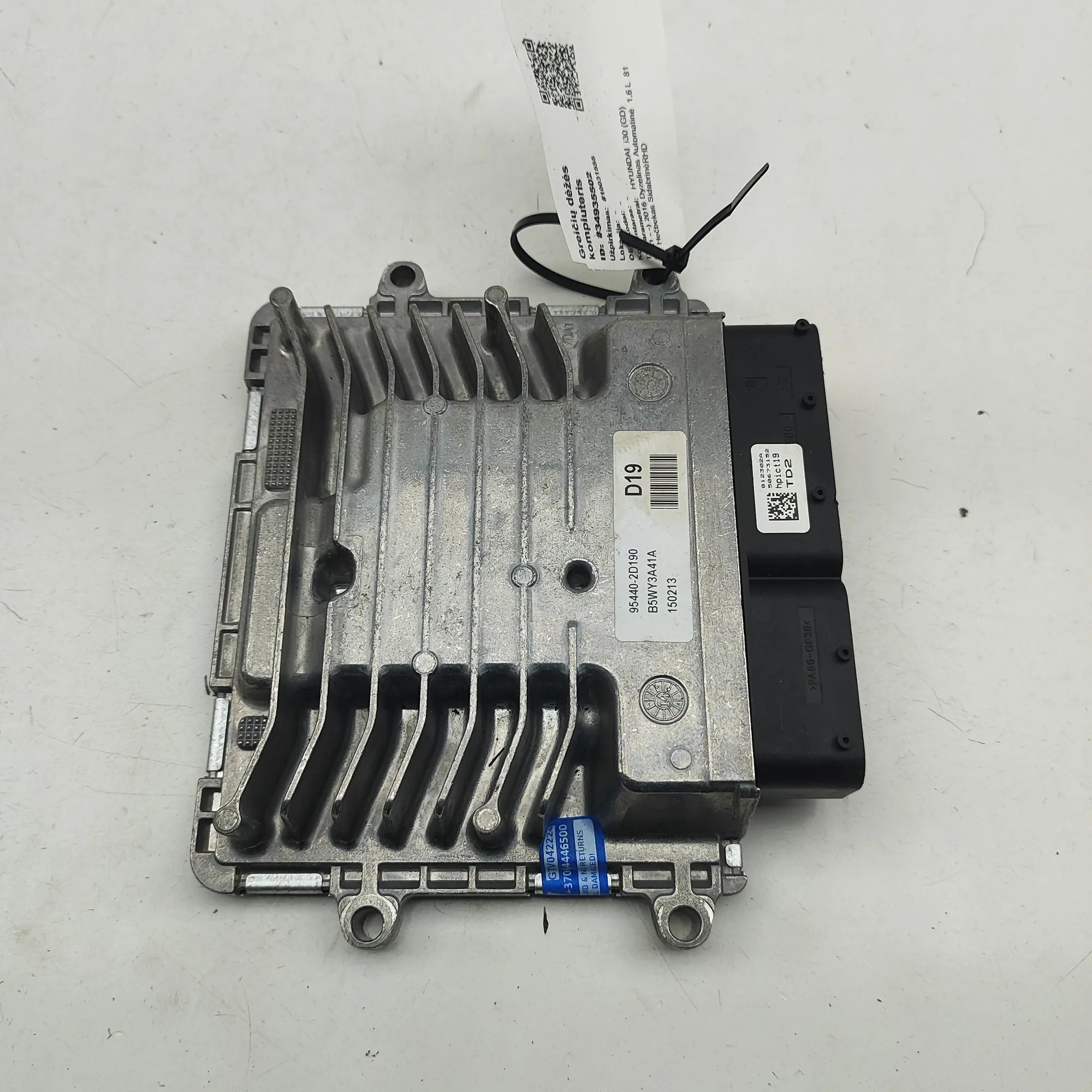 Hyundai i30 Gearbox Control Unit 95441-2D180, 95440-2D190 Gearbox Control Unit H...