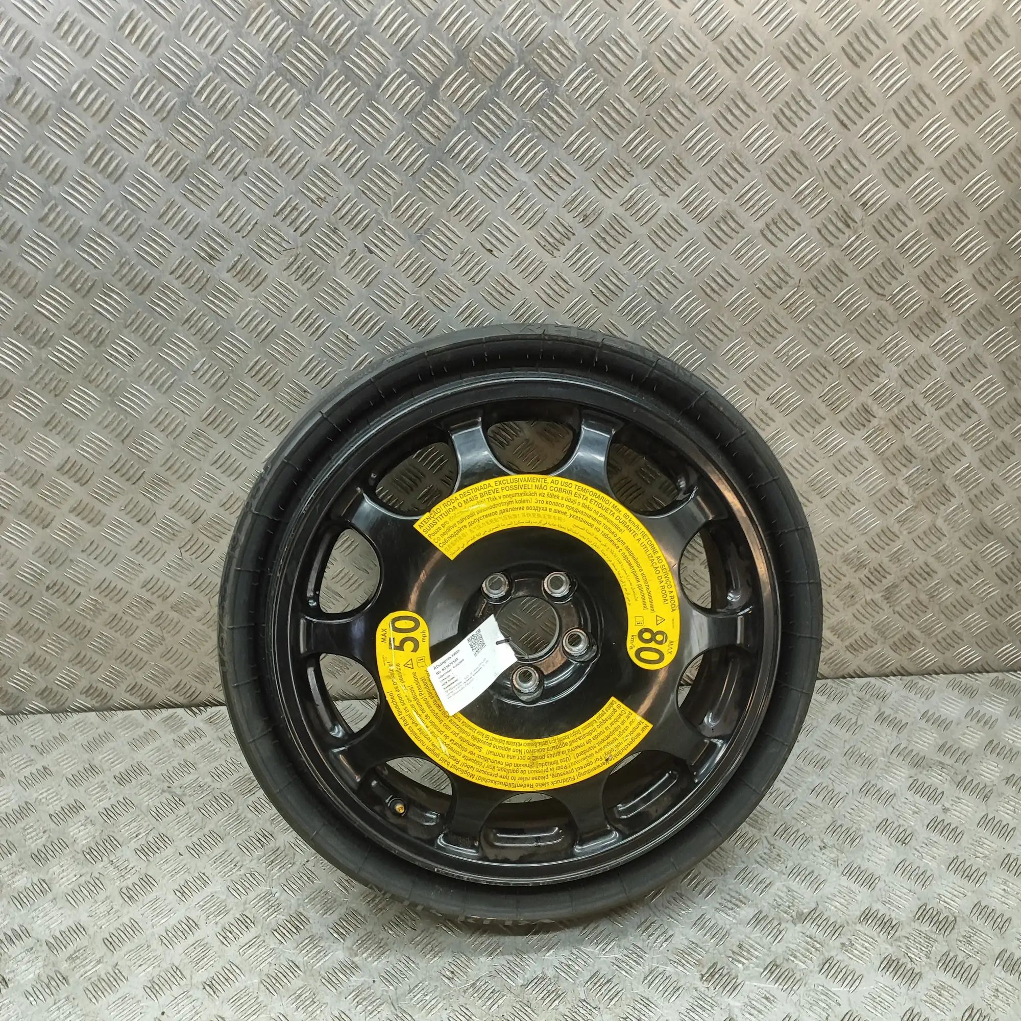 Audi A4 (B9) Spare Wheel Space Saver 8W9601025E Spare Wheel Space Saver AUDI A4 (All...
