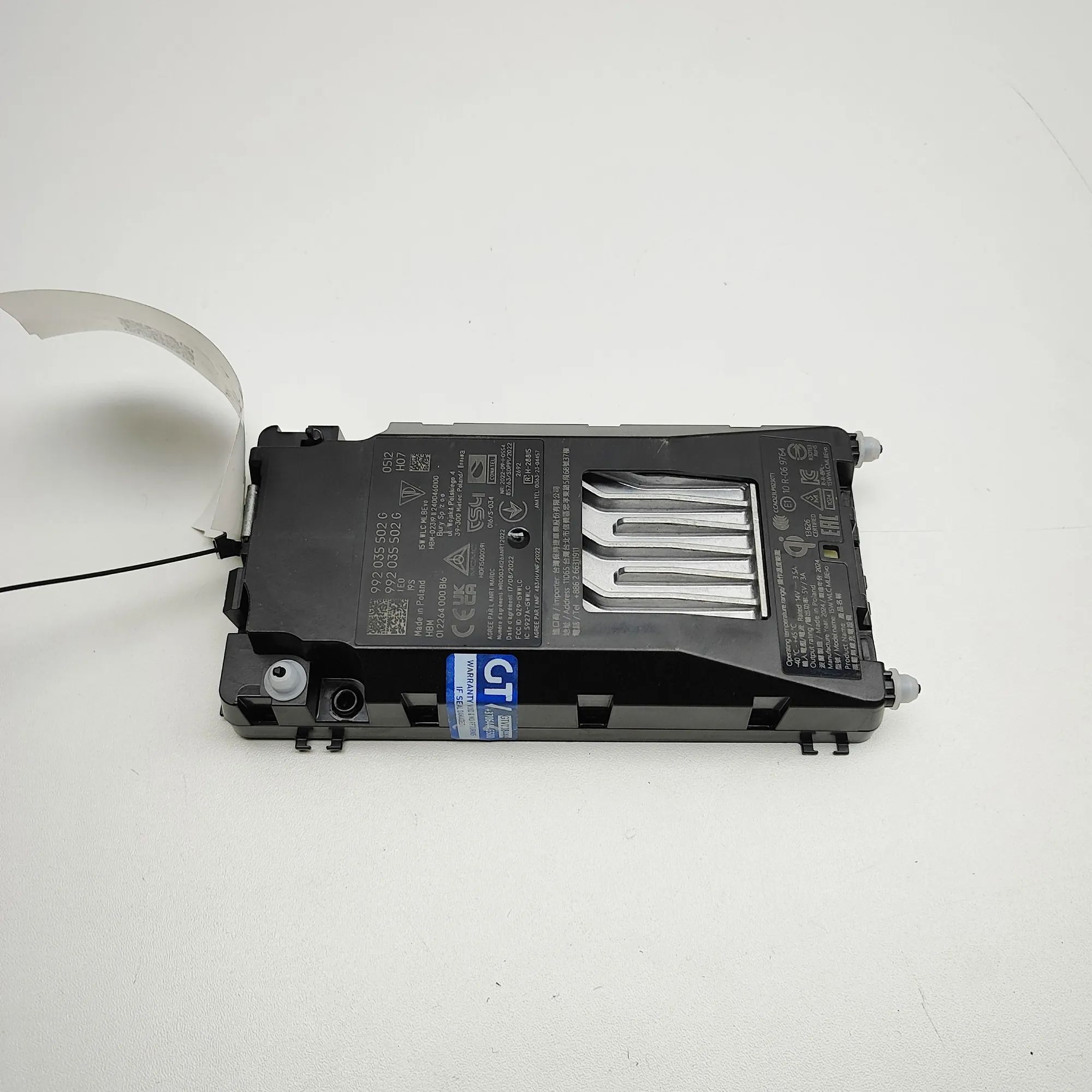 Porsche 911 (992) Wireless Charging Station 992035502G Wireless Charging Station PORSCHE 91...