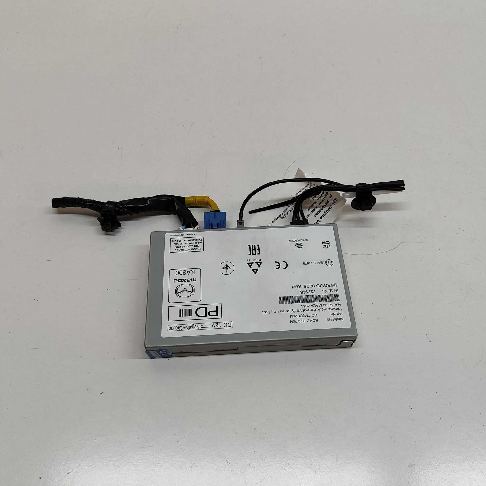 Mazda 3 (BP) Other Control Units BDMD-66-DRON Other Control Units MAZDA CX-3 (0 ...