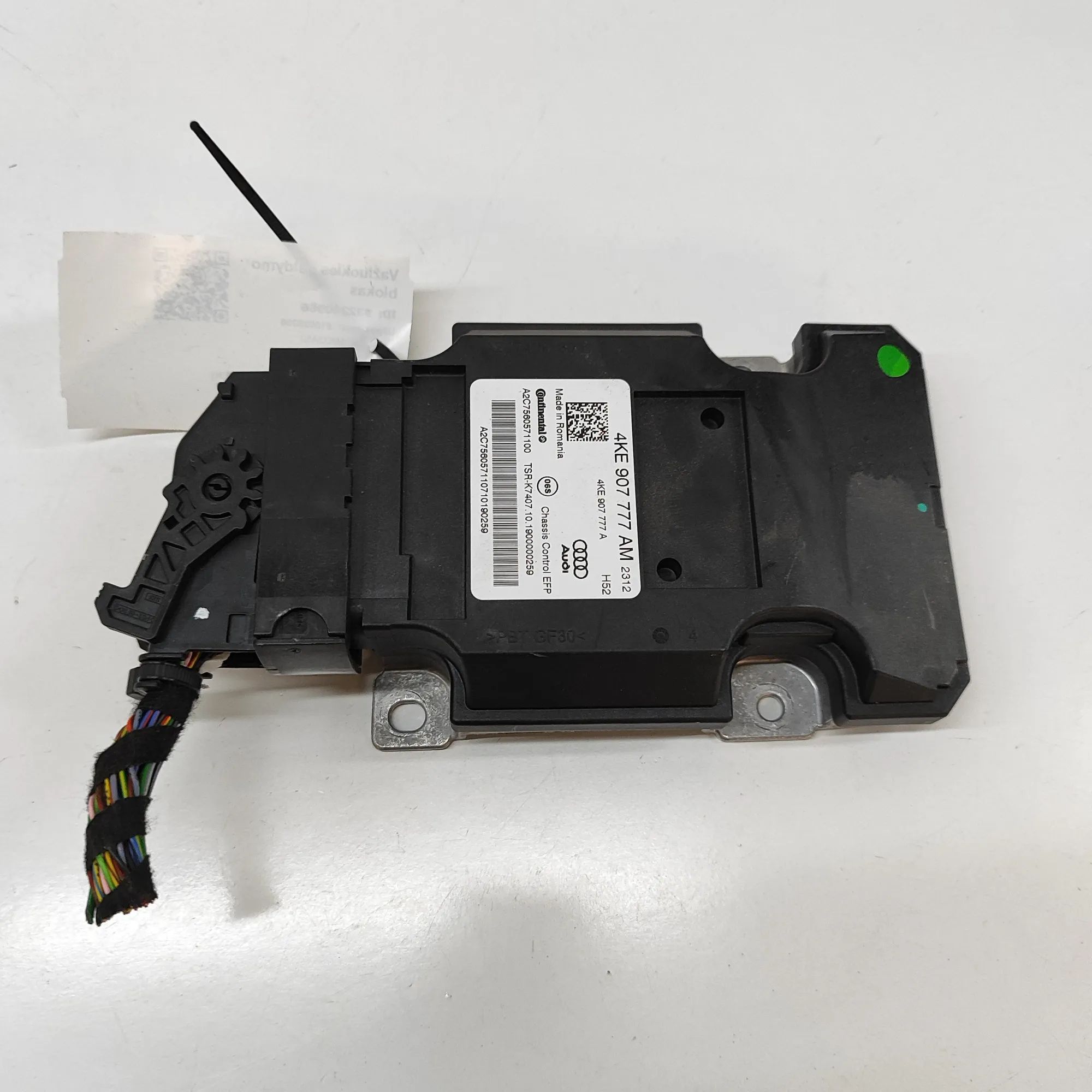Audi e-tron Suspension Control Unit A2C7560571100, 4KE907777A, 4KE907777AM Suspensi...