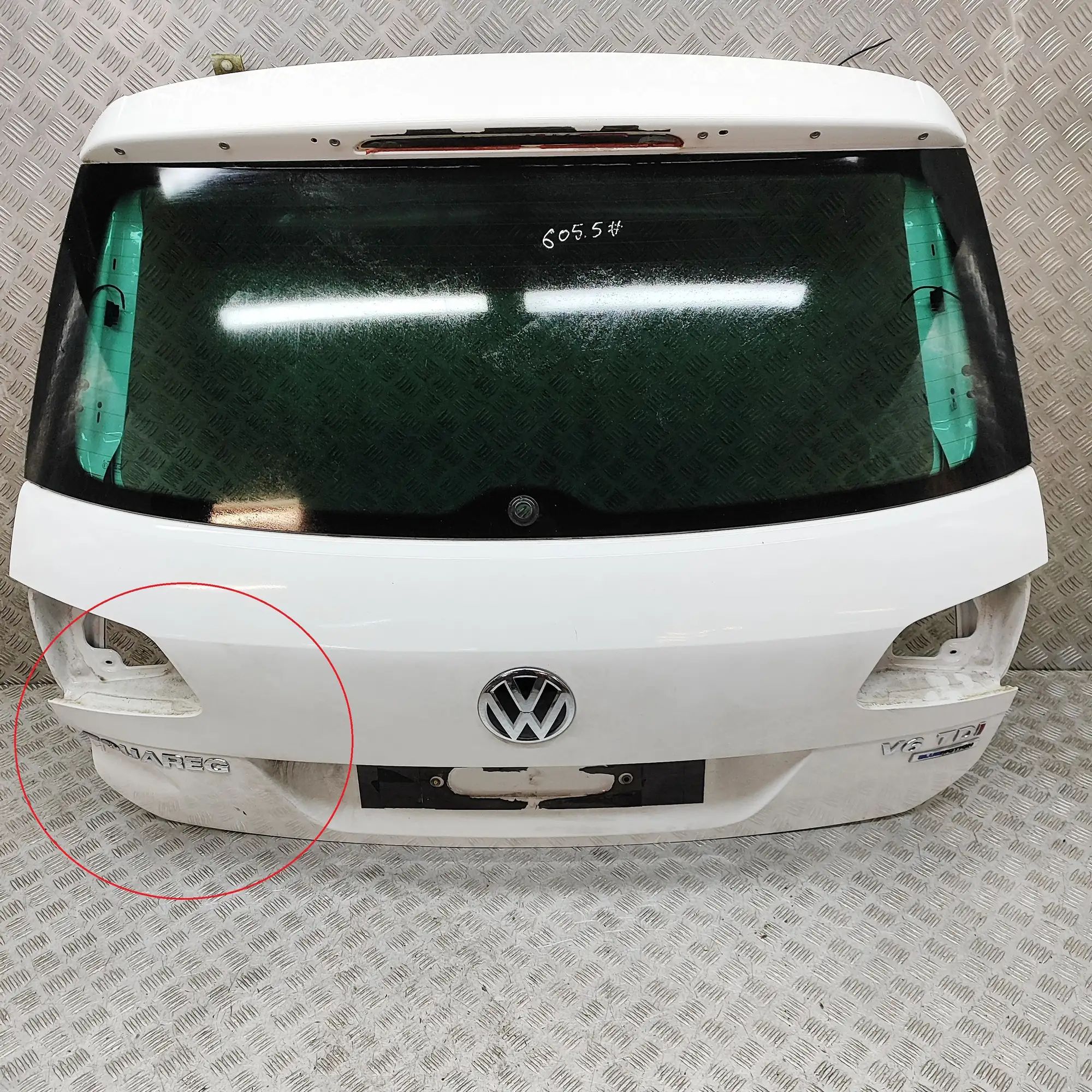 Volkswagen Touareg Tailgate Bootlid 7P6827025C Tailgate Bootlid VW TOUAREG (7P5) (2...