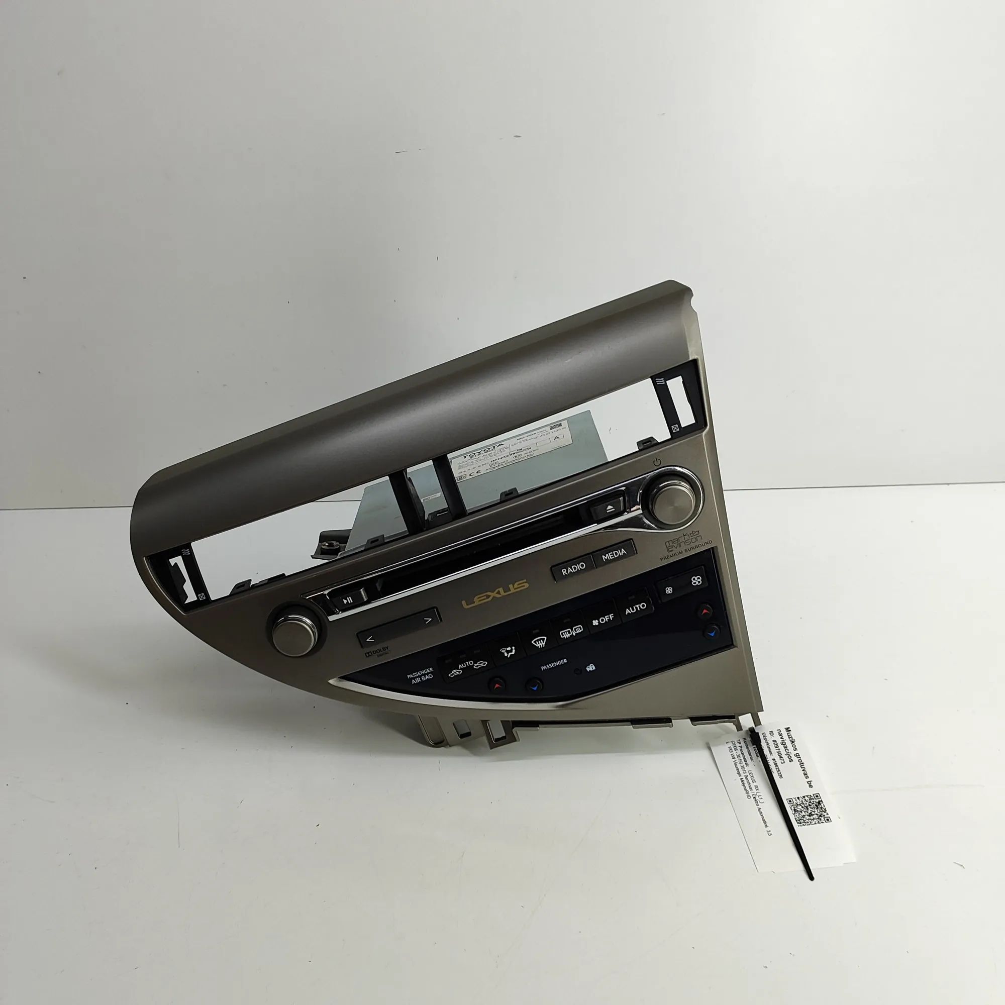 Lexus RX Music Radio CD Player Head Unit 86130-48202 Music Radio CD Player Head Unit LEX...