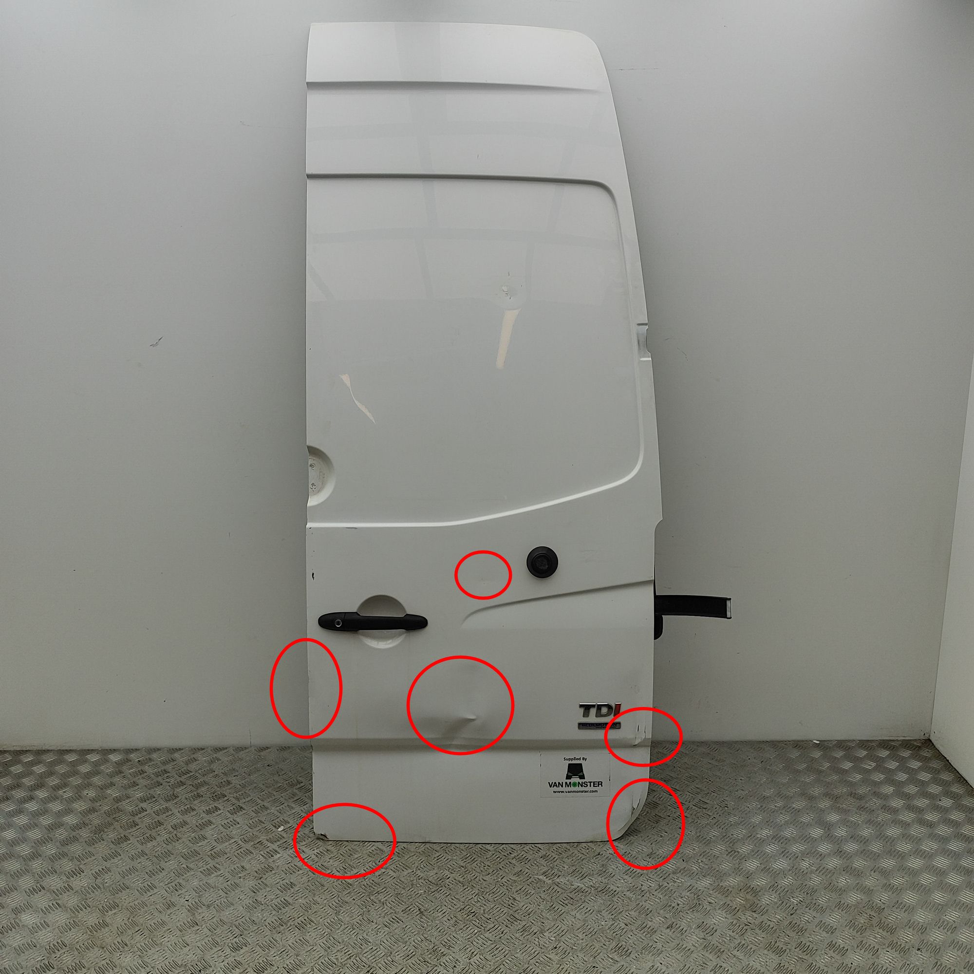 Volkswagen Crafter Rear Right Door 2E1827092E Rear Right Door VW CRAFTER (30-50 Fu...