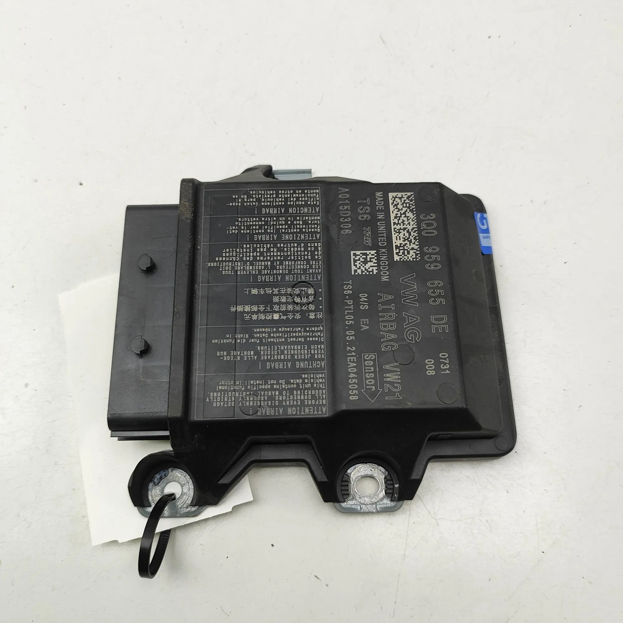 Skoda Kodiaq SRS Control Unit 3Q0959655DE SRS Control Unit SKODA KODIAQ (NS7)...