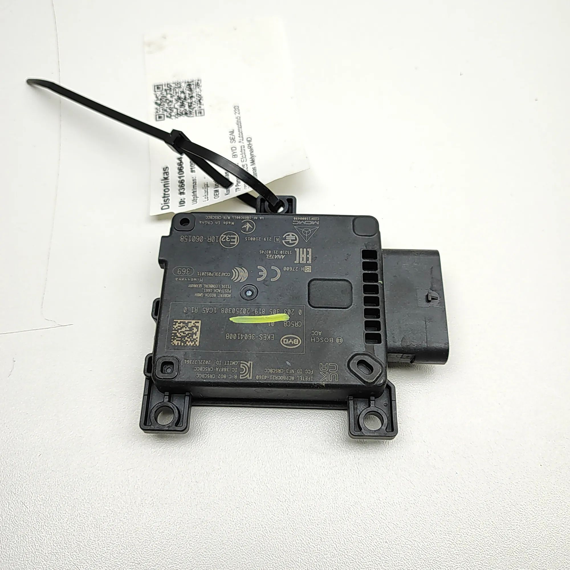 BYD Seal Blind Spot Control Module 0203305819, EKES-3604100B Blind Spot Control Mo...
