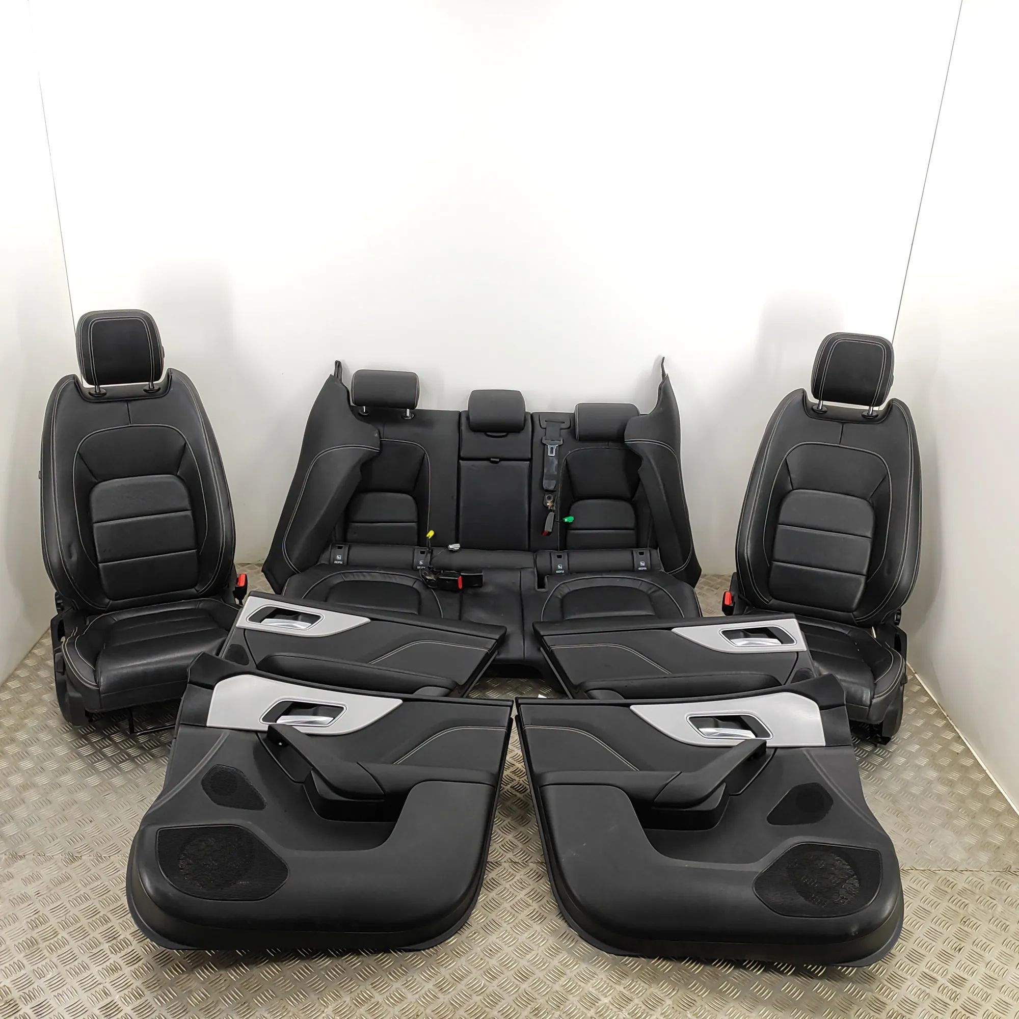 Jaguar F-Pace Interior Seats W/ Door Cards Kit HK83-66878-AB, HK83-66879-AB, HK83-20987-ACW, H...
