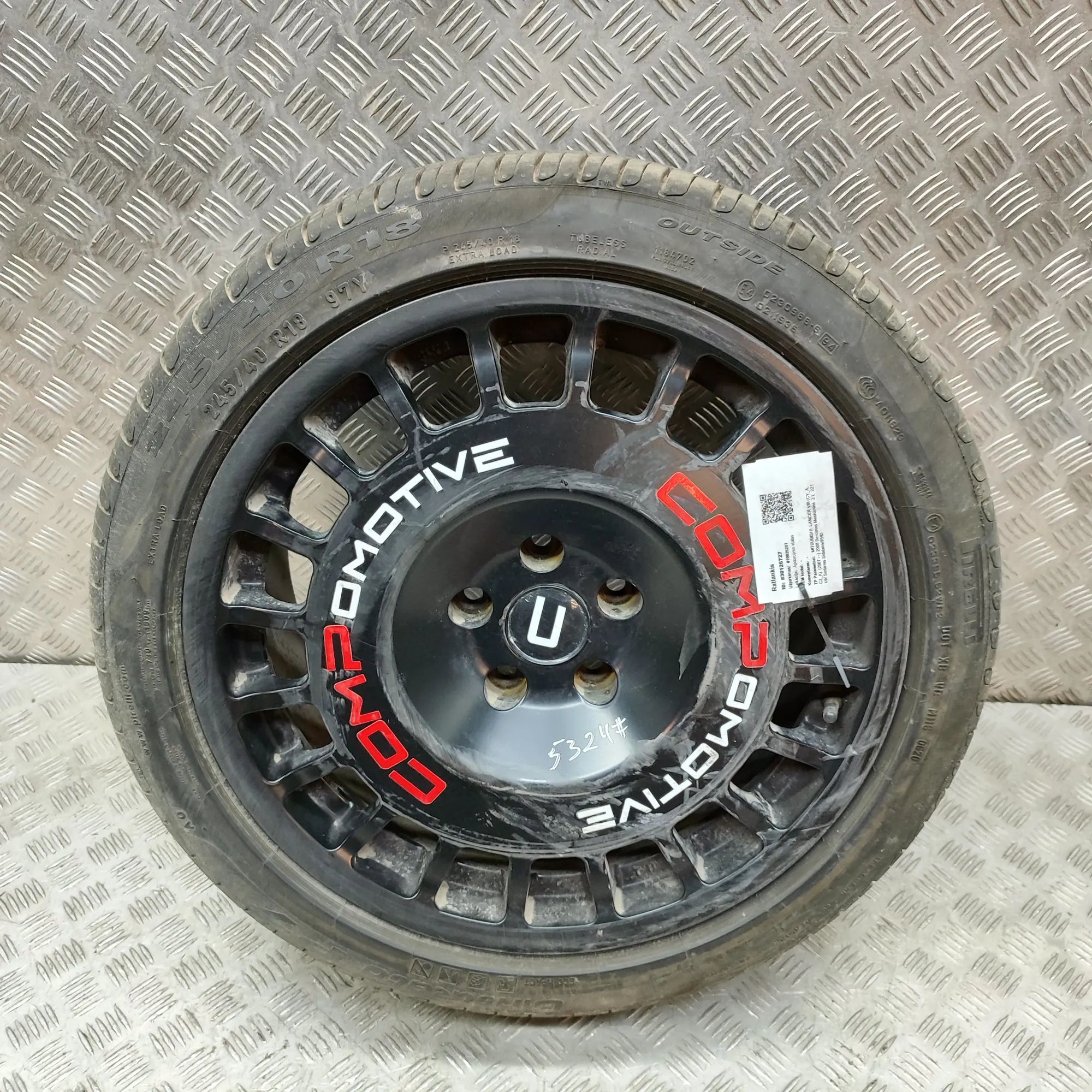 Mitsubishi Lancer Alloy Wheel TH1882 Alloy Wheel MITSUBISHI LANCER (VIII CY_A...