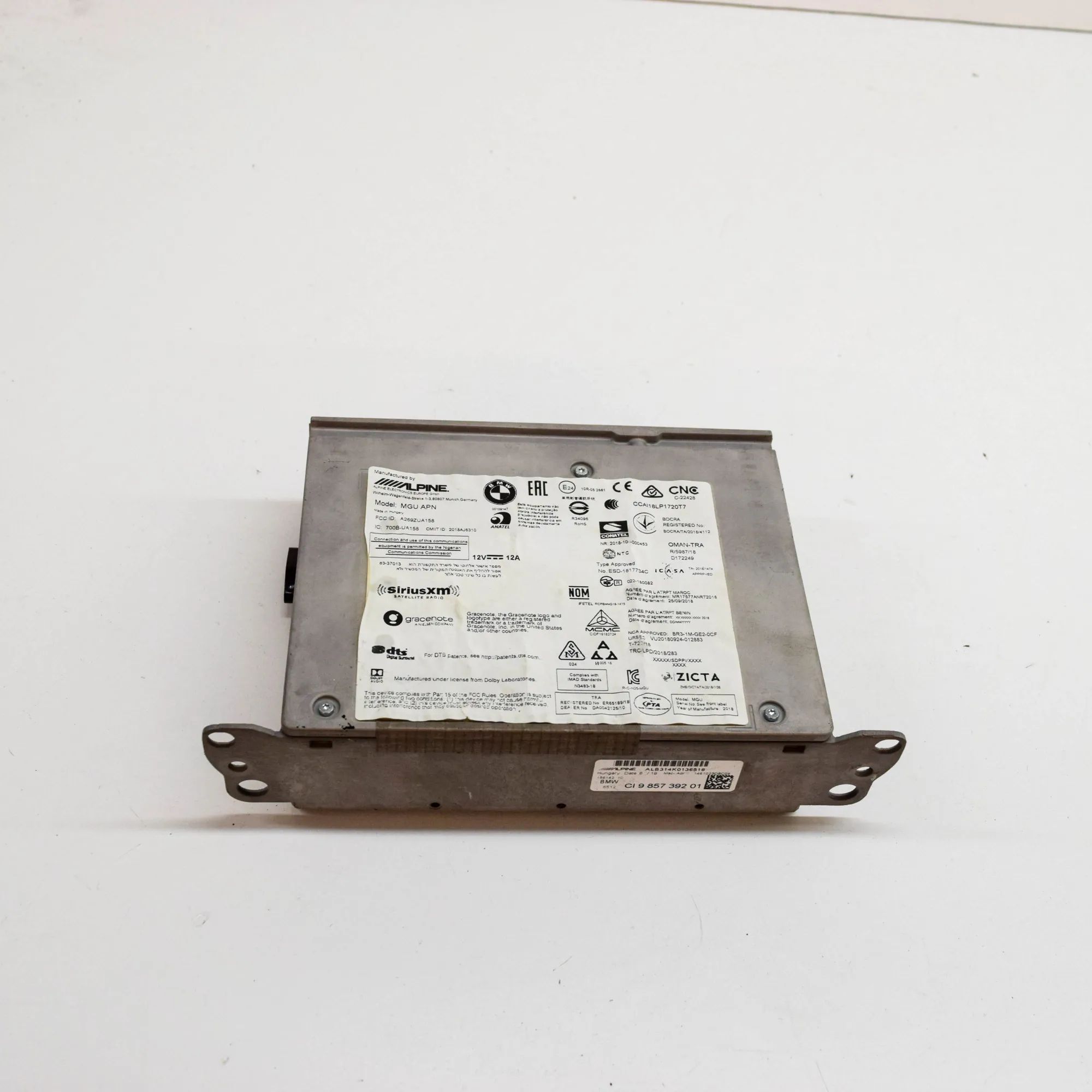BMW 3 (F30 / F31) Music Navi CD Radio Player Head Unit 9857392 Music Navi CD Radio Player Head Unit BM...