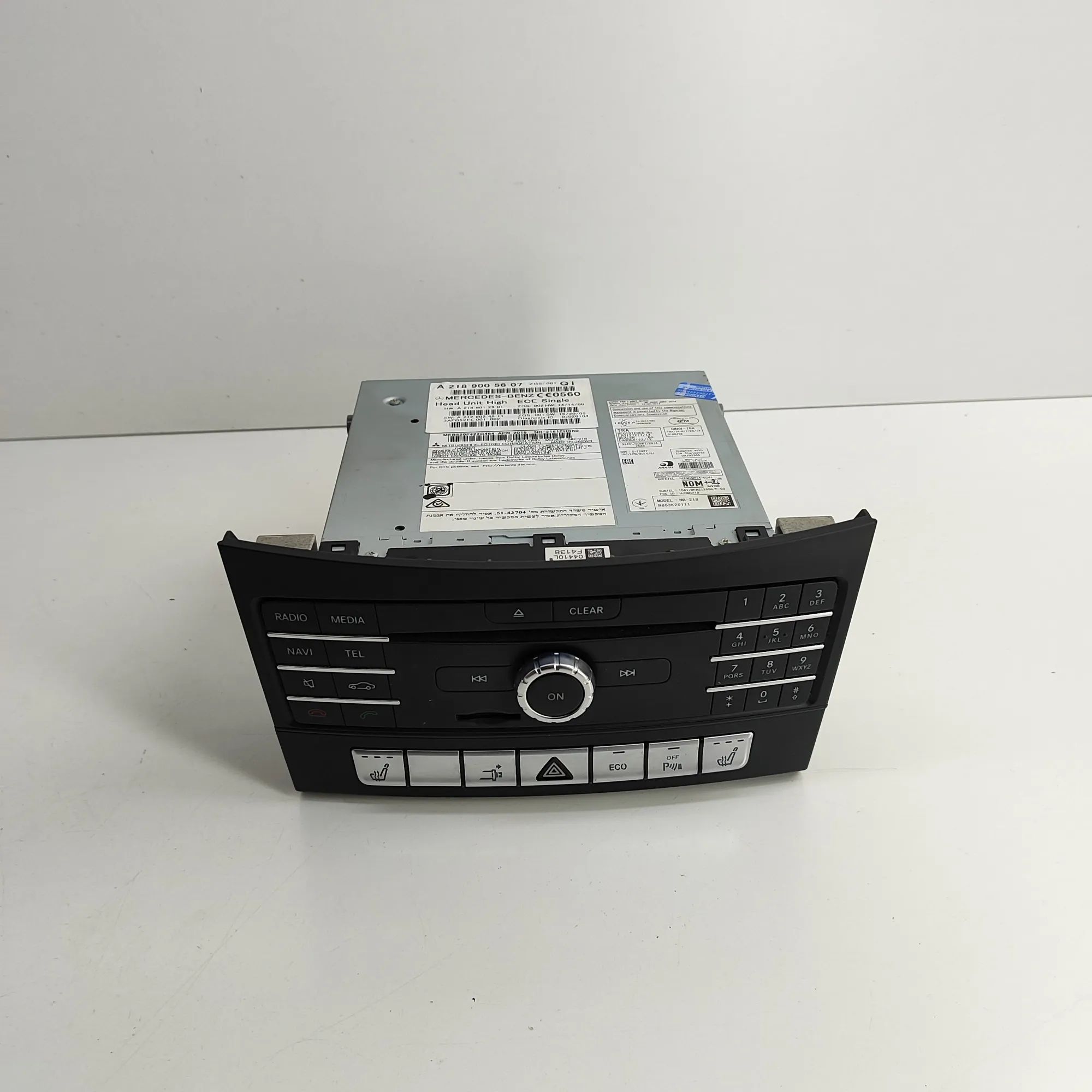 Mercedes-Benz S Coupe (C217) Music Navi CD Radio Player Head Unit A2189012901, A2129024811, A2189005607 Music Nav...