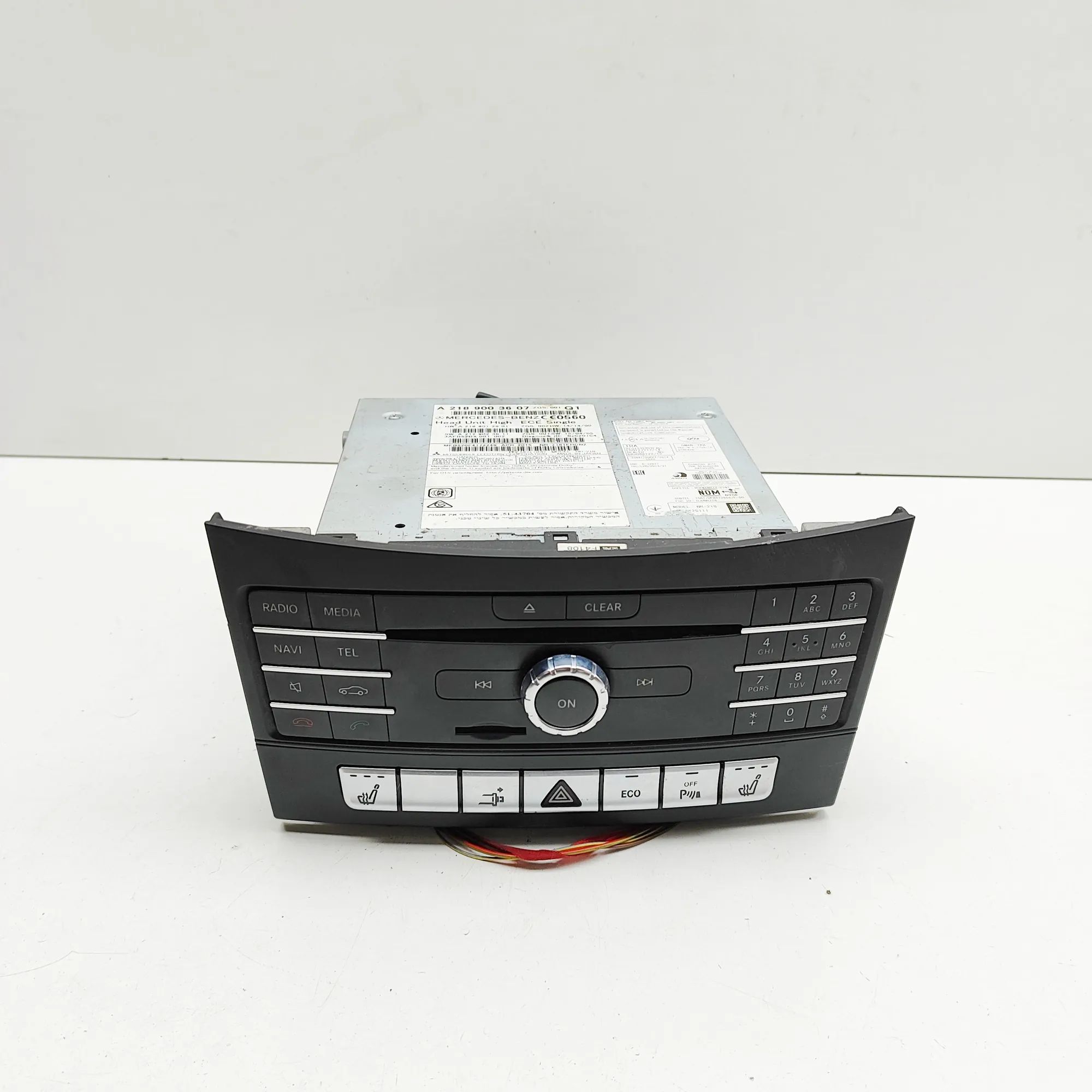 Mercedes-Benz S Coupe (C217) Music Navi CD Radio Player Head Unit A2189012901, A2129023611, A2189003607 Music Nav...