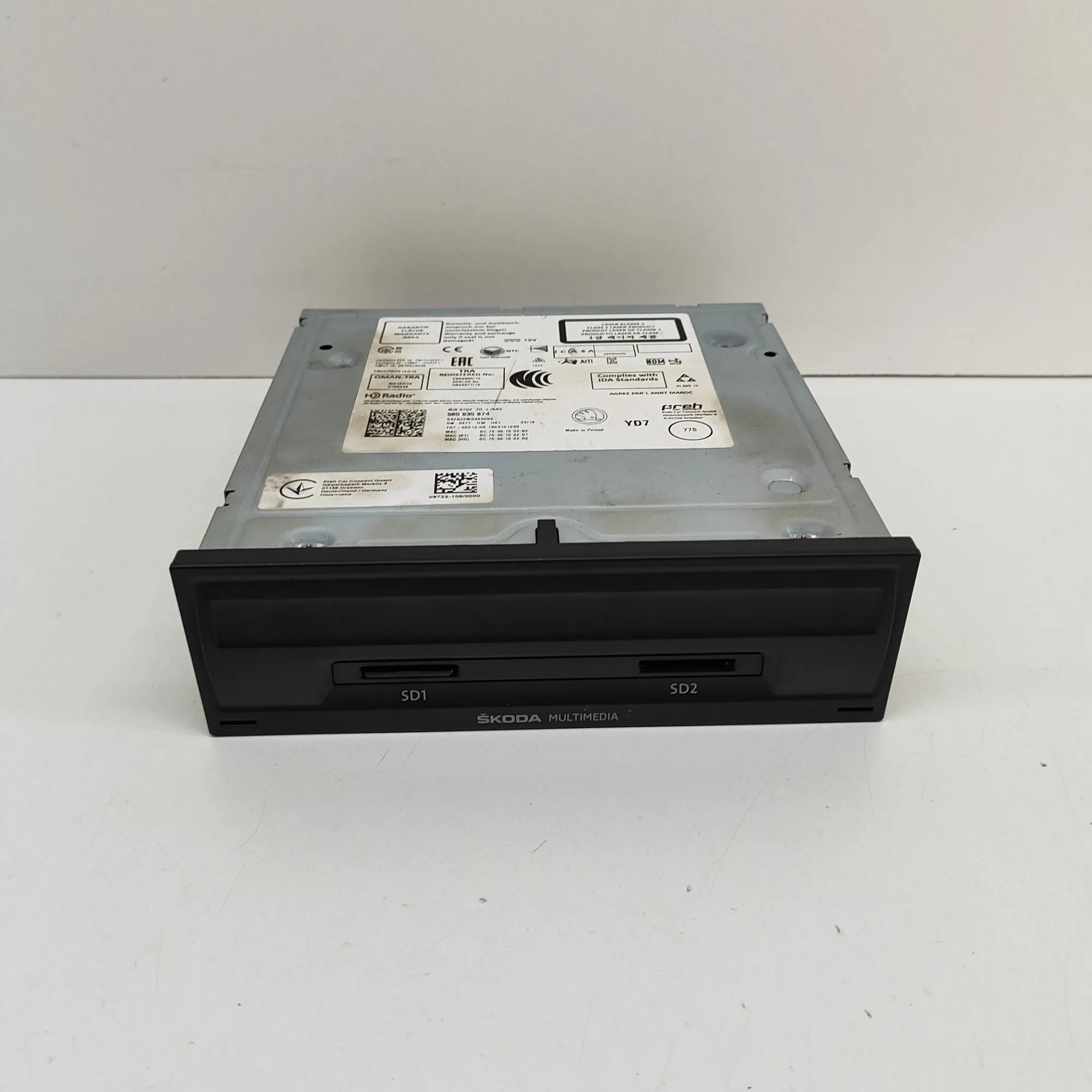 Skoda Karoq Navigation Control Unit 2015DJ2439, 565035874 Navigation Control Unit S...