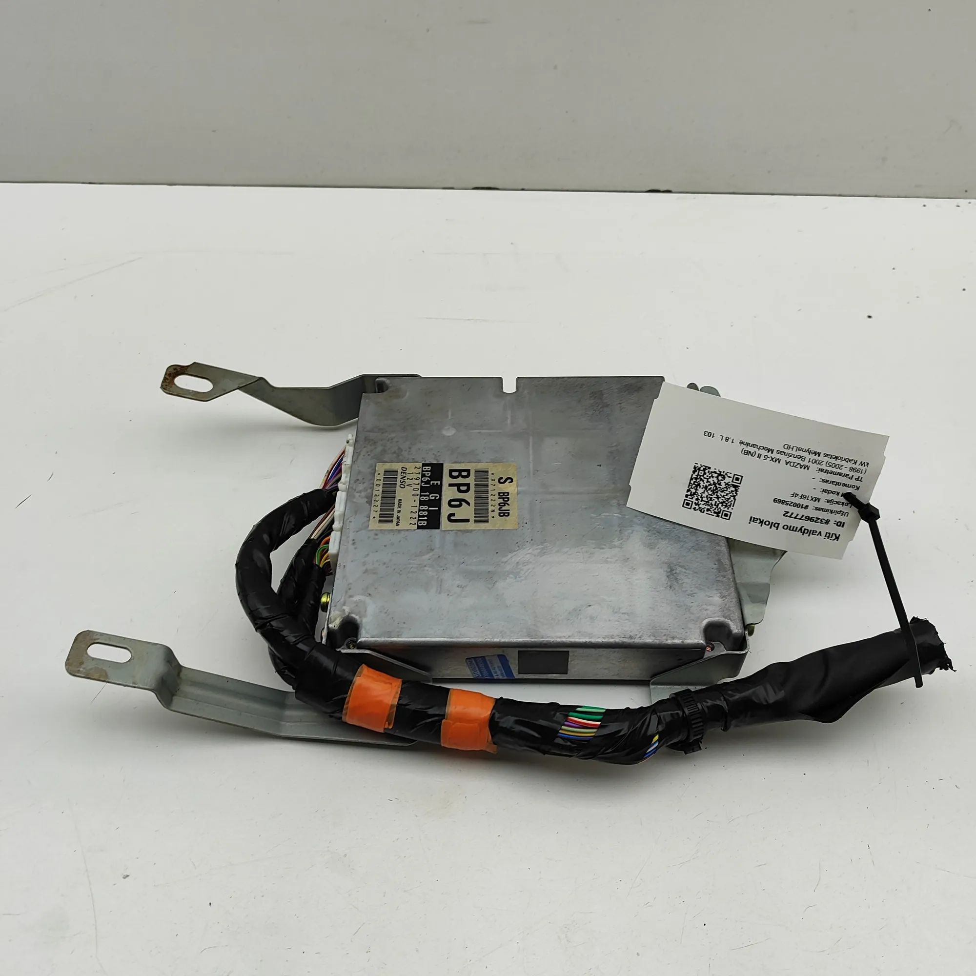 Mazda MX-5 Engine Control Unit 279700-1222, BP6J-18-881B Engine Control Unit M...
