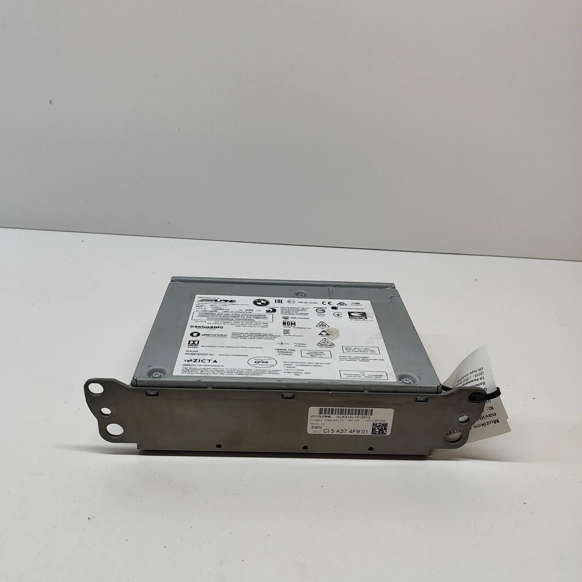 BMW 2 (F22 / F23) Music Navi CD Radio Player Head Unit 5A374F9 Music Navi CD Radio Player Head Unit BM...