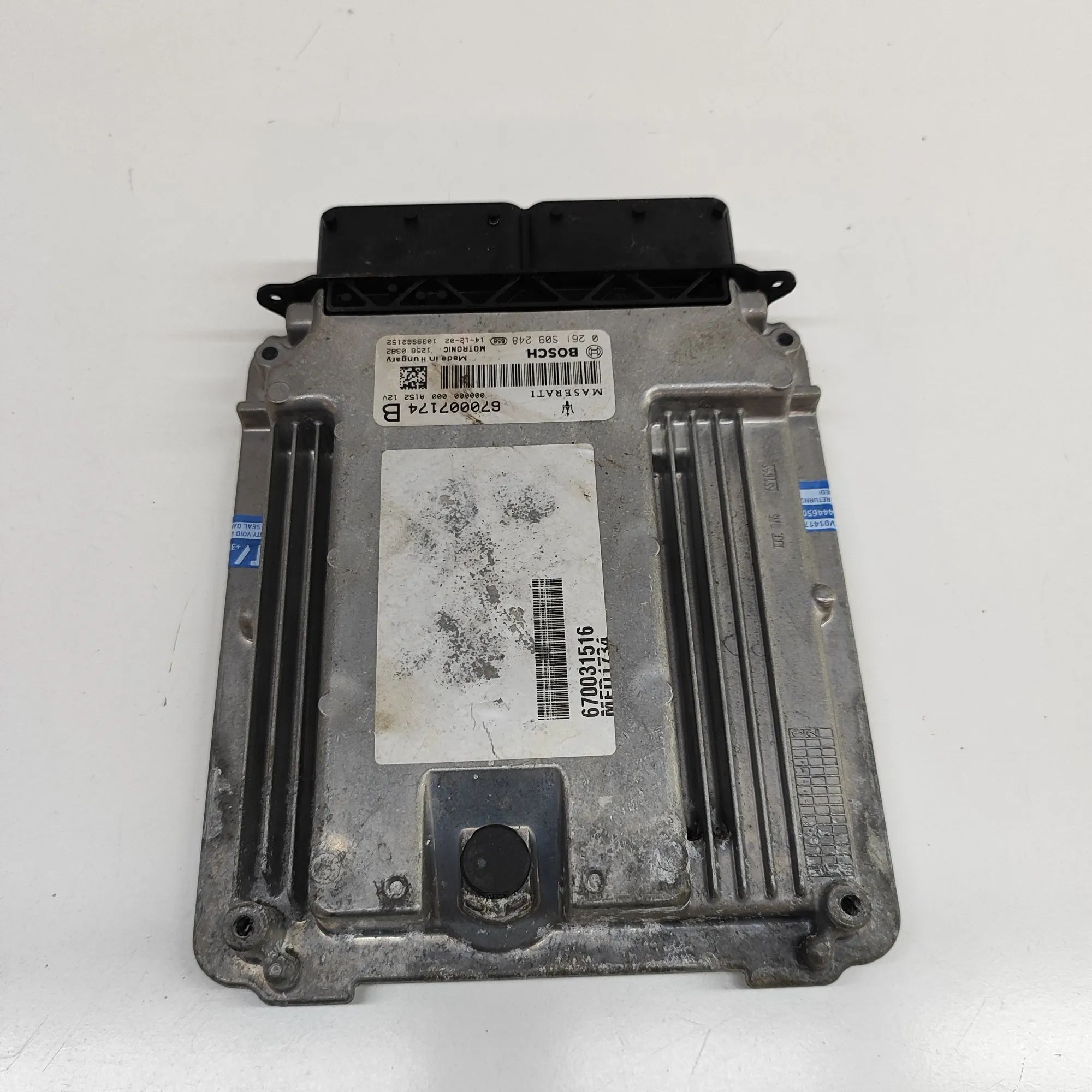 Maserati Ghibli Engine Control Unit 0261S09248, 670007174 Engine Control Unit MASER...