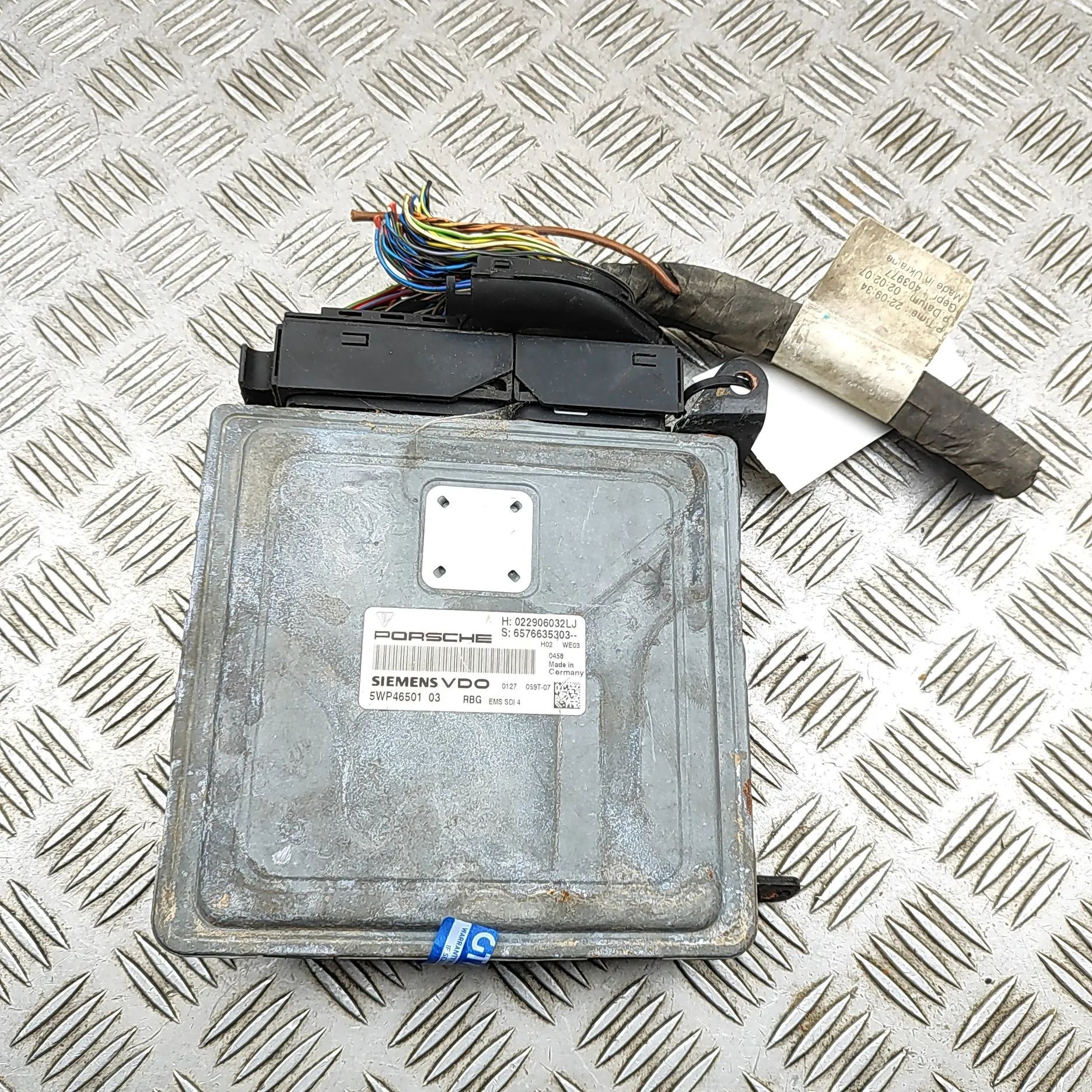 Porsche Cayenne Engine Control Unit 022906032LJ, 5WP46501, 6576635303 Engine Contro...