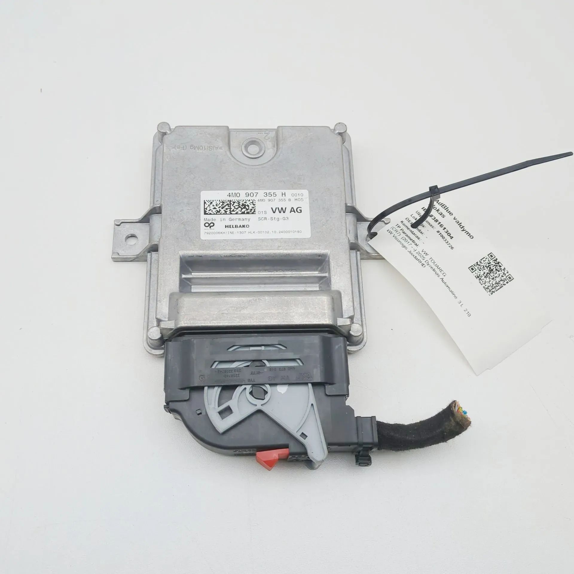 Volkswagen Touareg AdBlue control unit 4M0907355, 4M0907355H AdBlue Control Unit VW TO...
