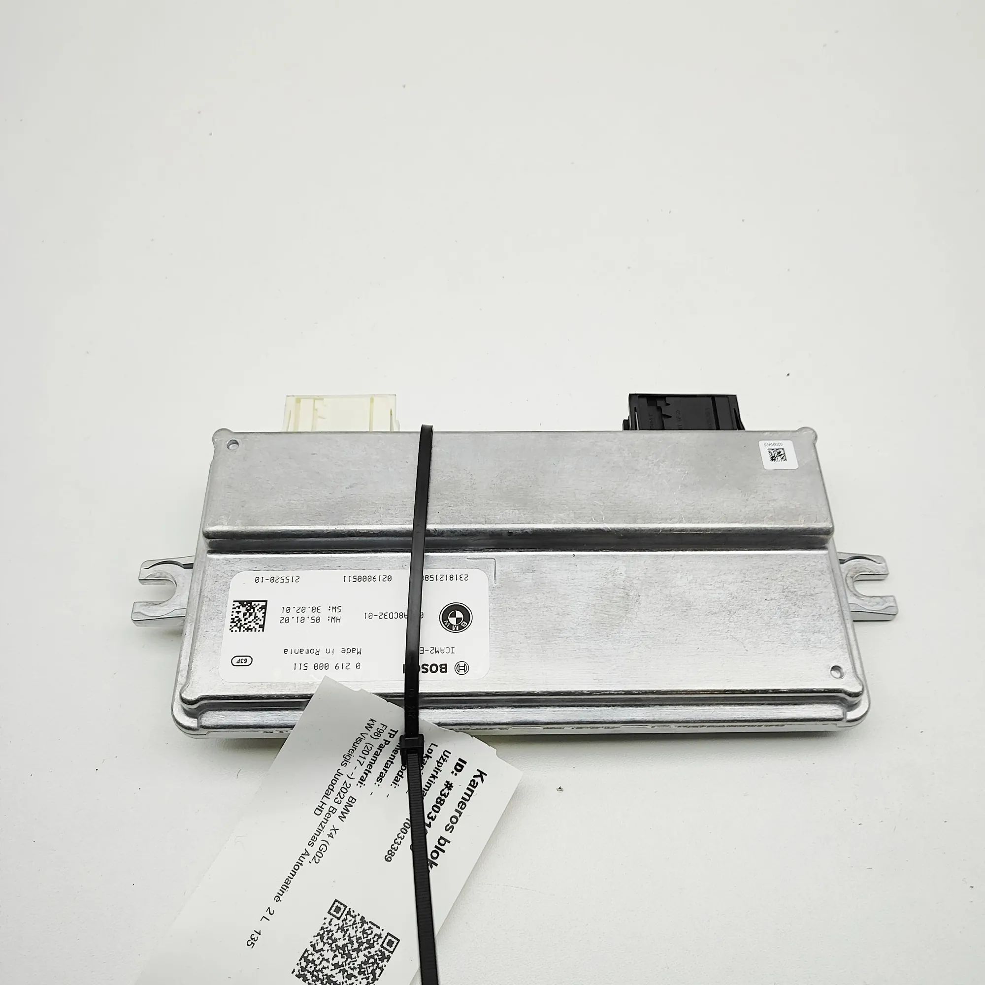 BMW X4 (G02) Camera control unit 0219000511, 5A8CD32 Camera Control Unit BMW X4 ...
