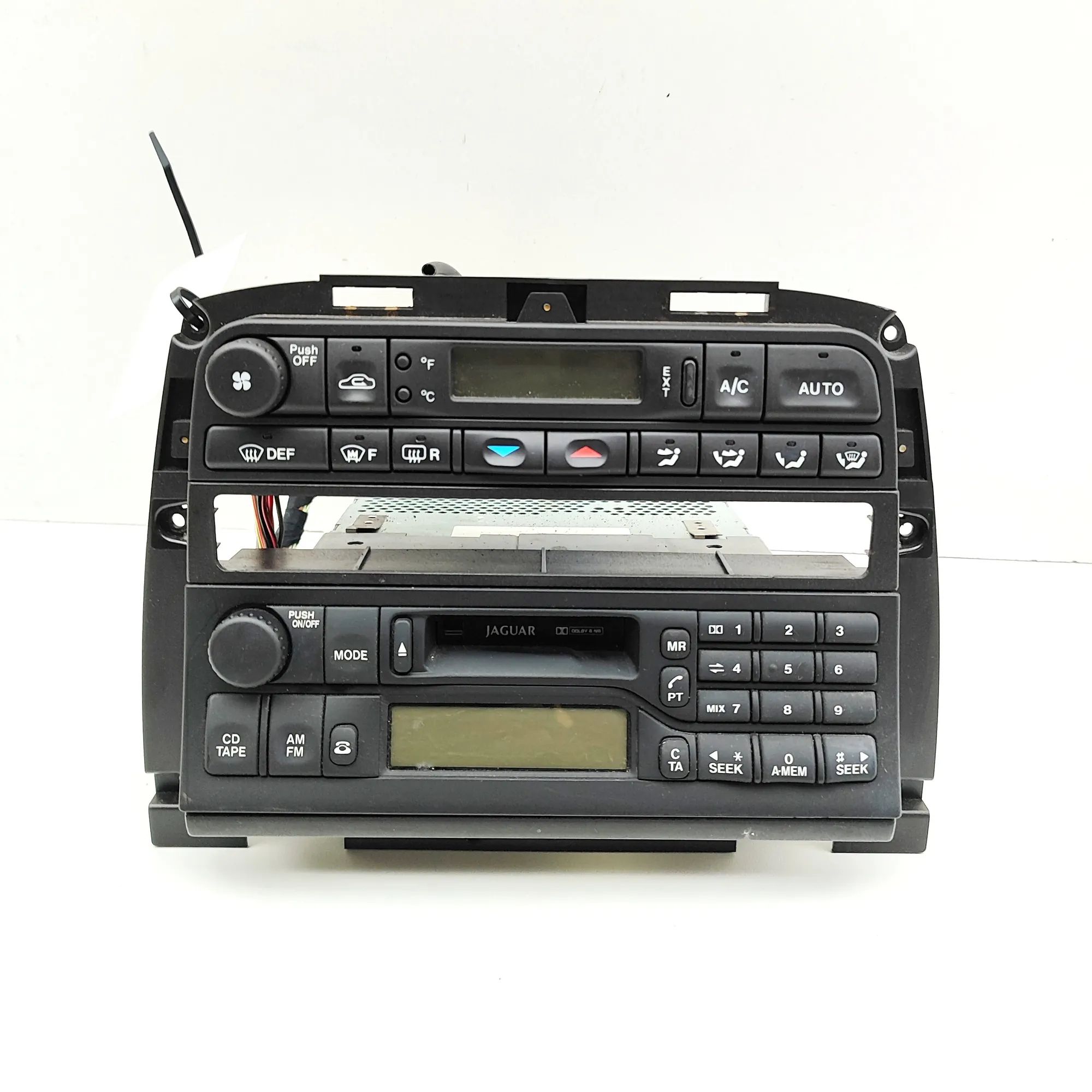 Jaguar XK Climate control unit 3W83-F045L70-CD, LJB-6318-AB, LJD-4100-AB, LJA-...