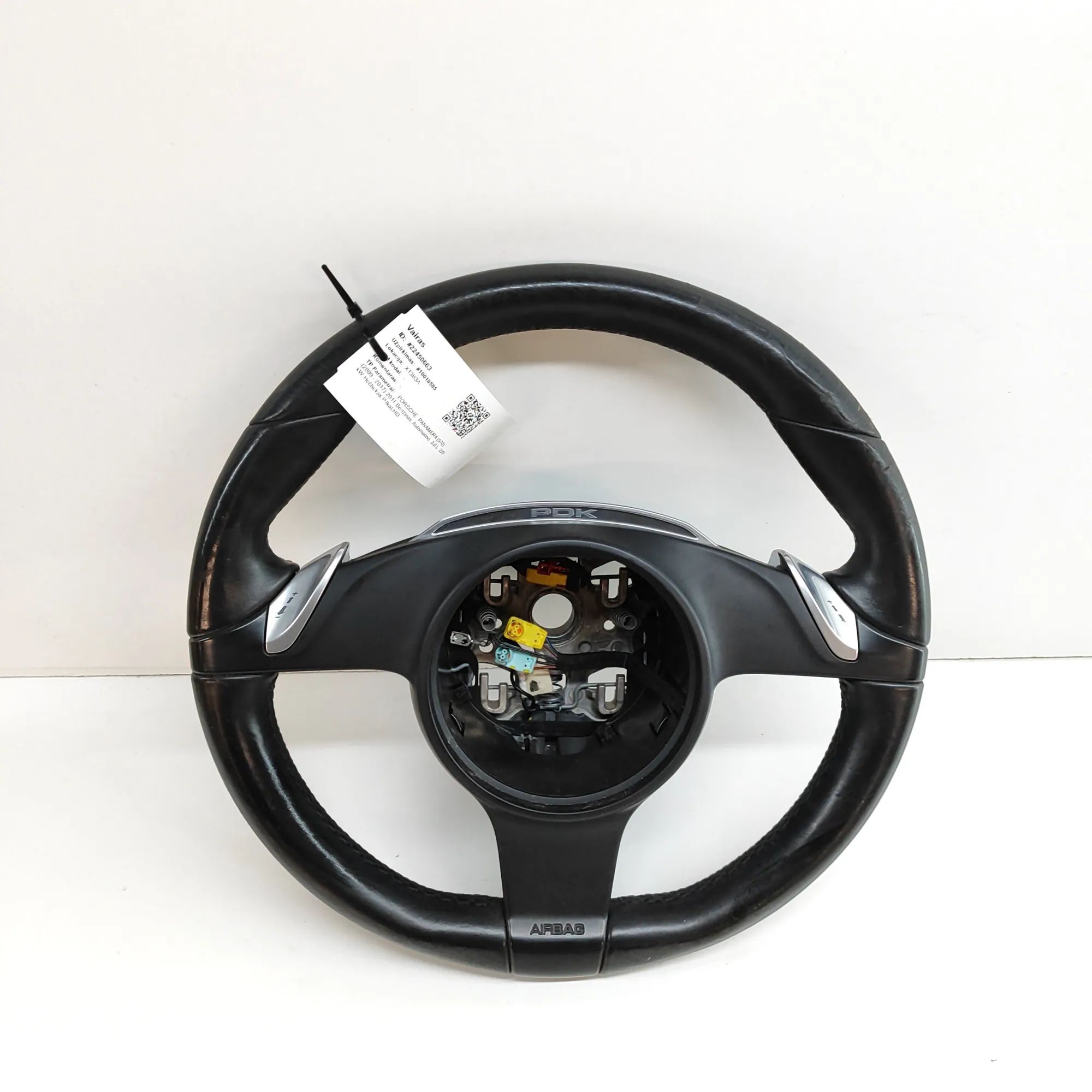 Porsche Panamera steering wheel 970.347.803.13, 97034780313 Steering Wheel PORS...