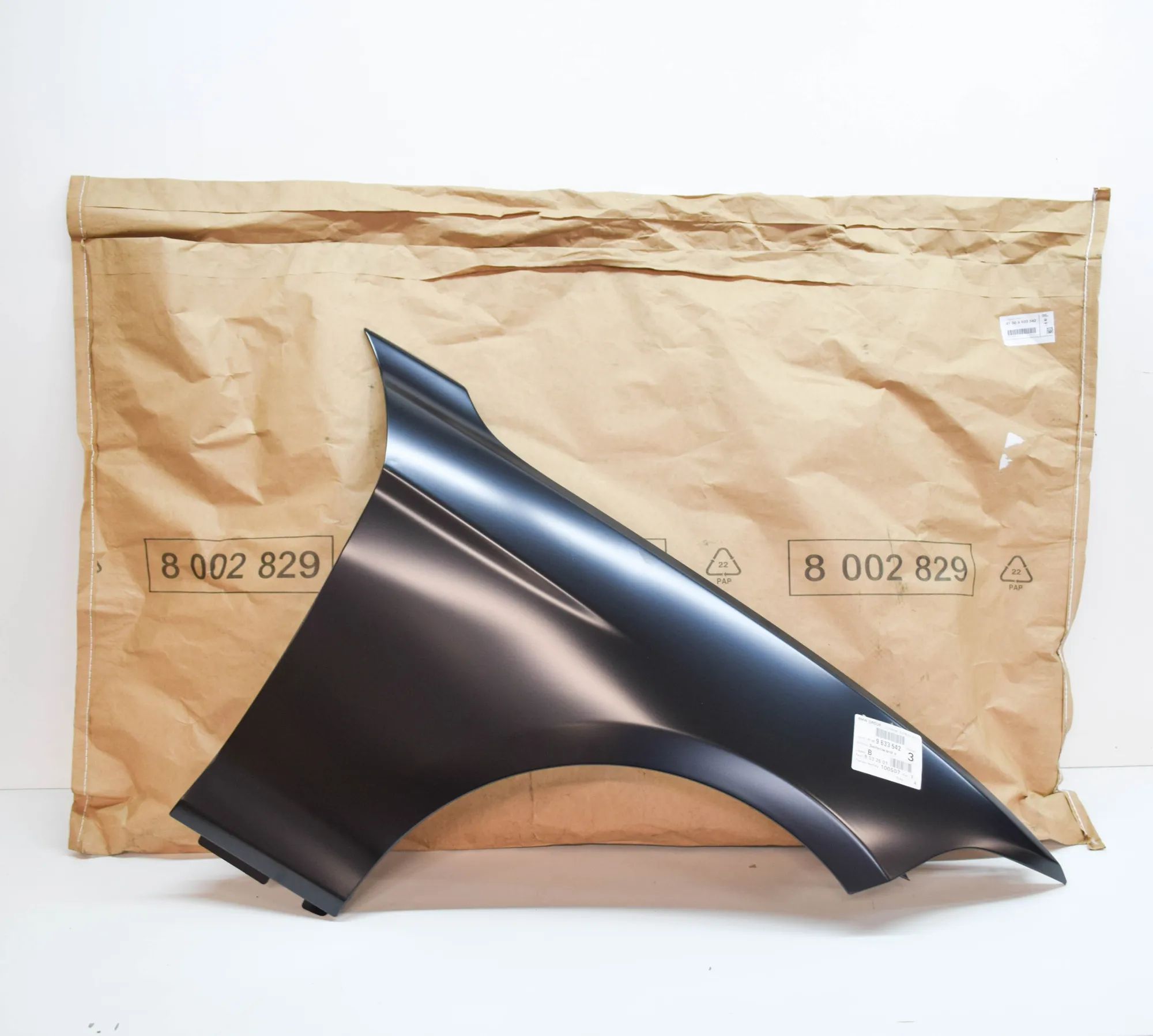 BMW 1 (F20 / F21) Front Right Fender 41009633542, 9633542 Front Right Fender BMW 1 S...