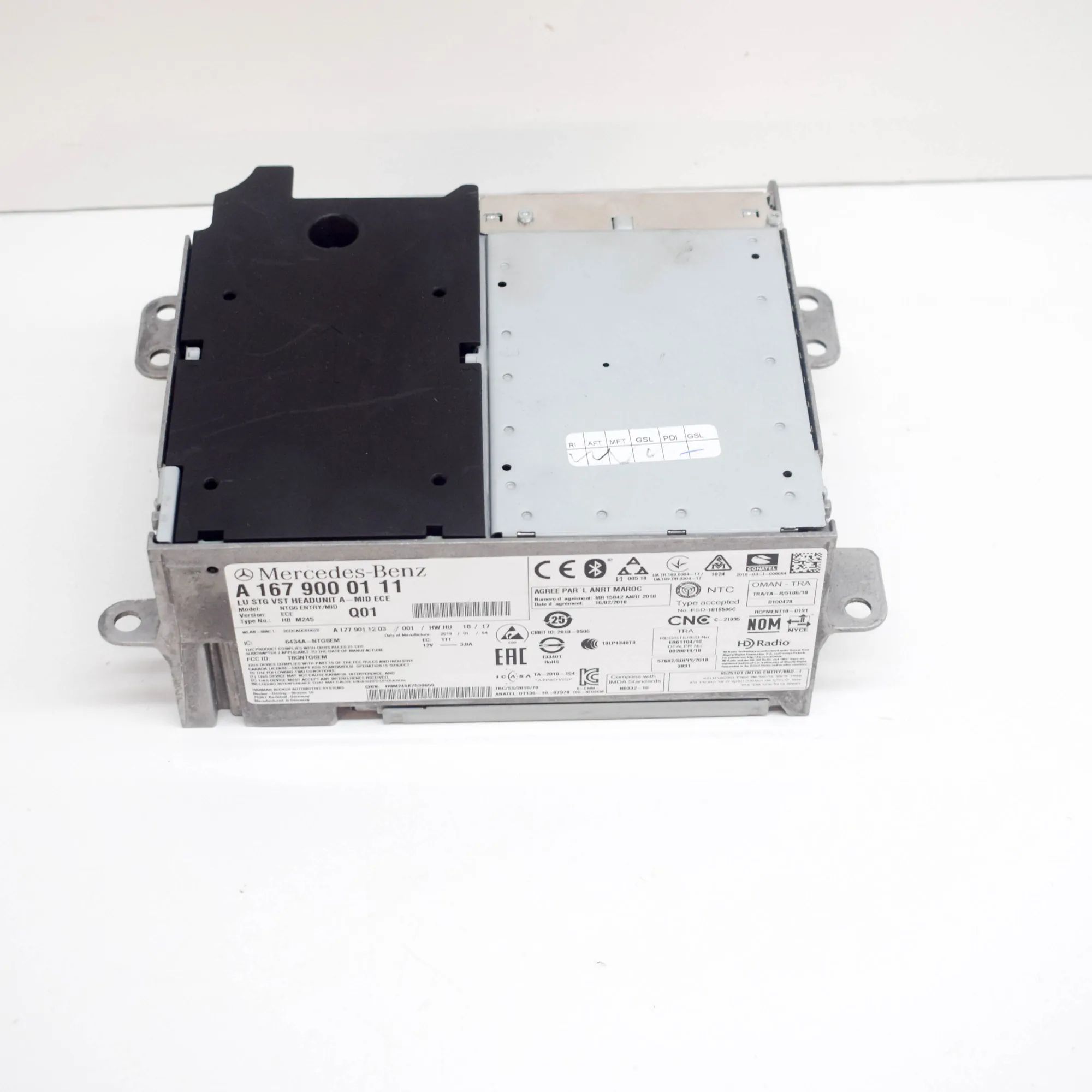 Mercedes-Benz A (W177) Music Navi CD Radio Player Head Unit A1679000111, A1779011203 Music Navi CD Radio Pl...