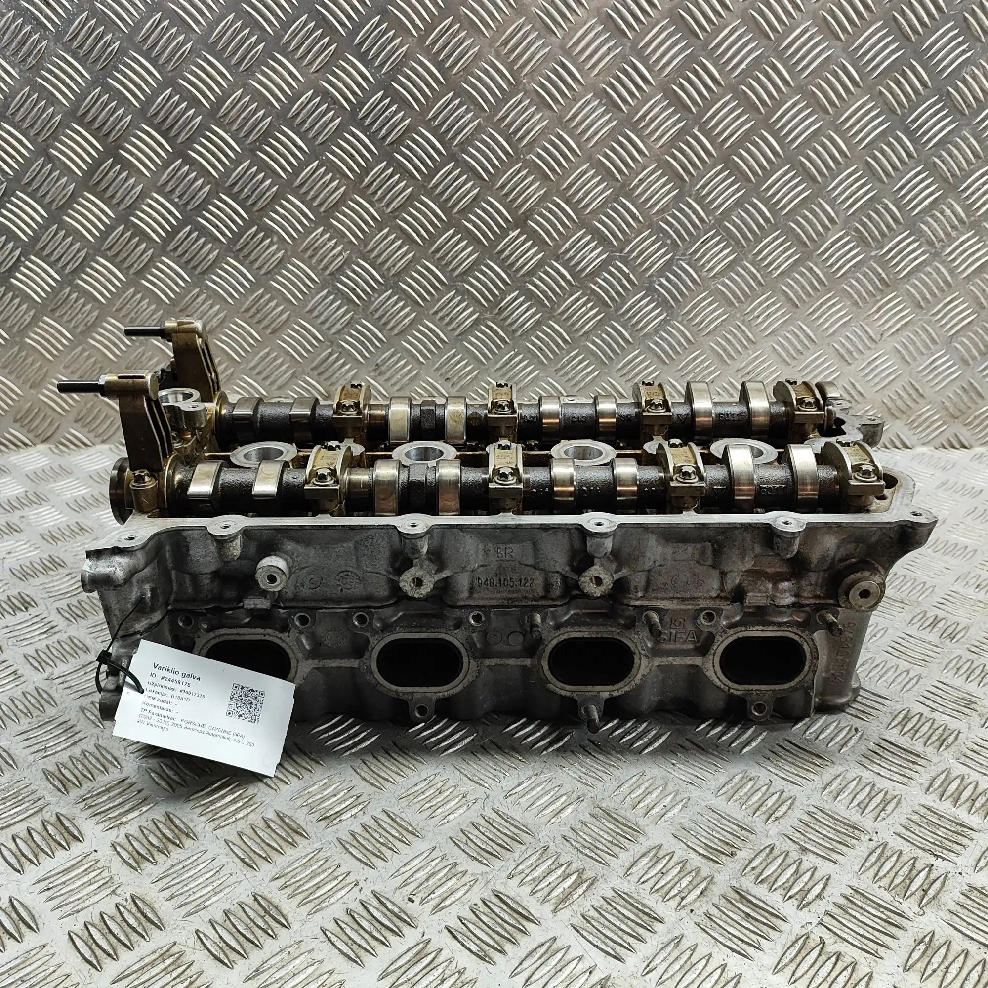 Porsche Cayenne Engine Cylinder Head 948.104.014.52, 948105122, 948.105.122, 9481040...