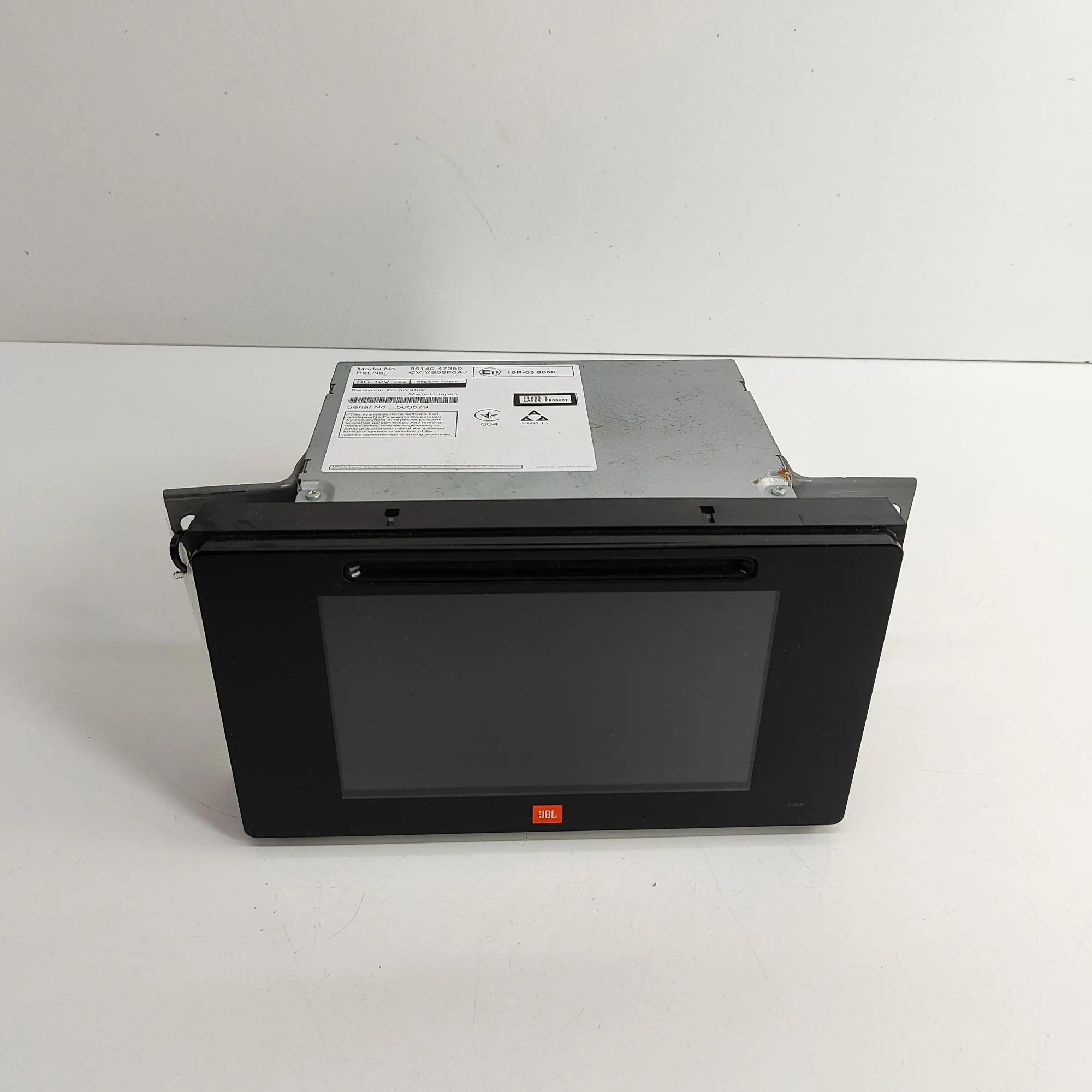 Toyota Prius+ Music Navi CD Radio Player Head Unit CV-VS05F0AJ, 86140-47360 Music Navi CD Radio Pl...