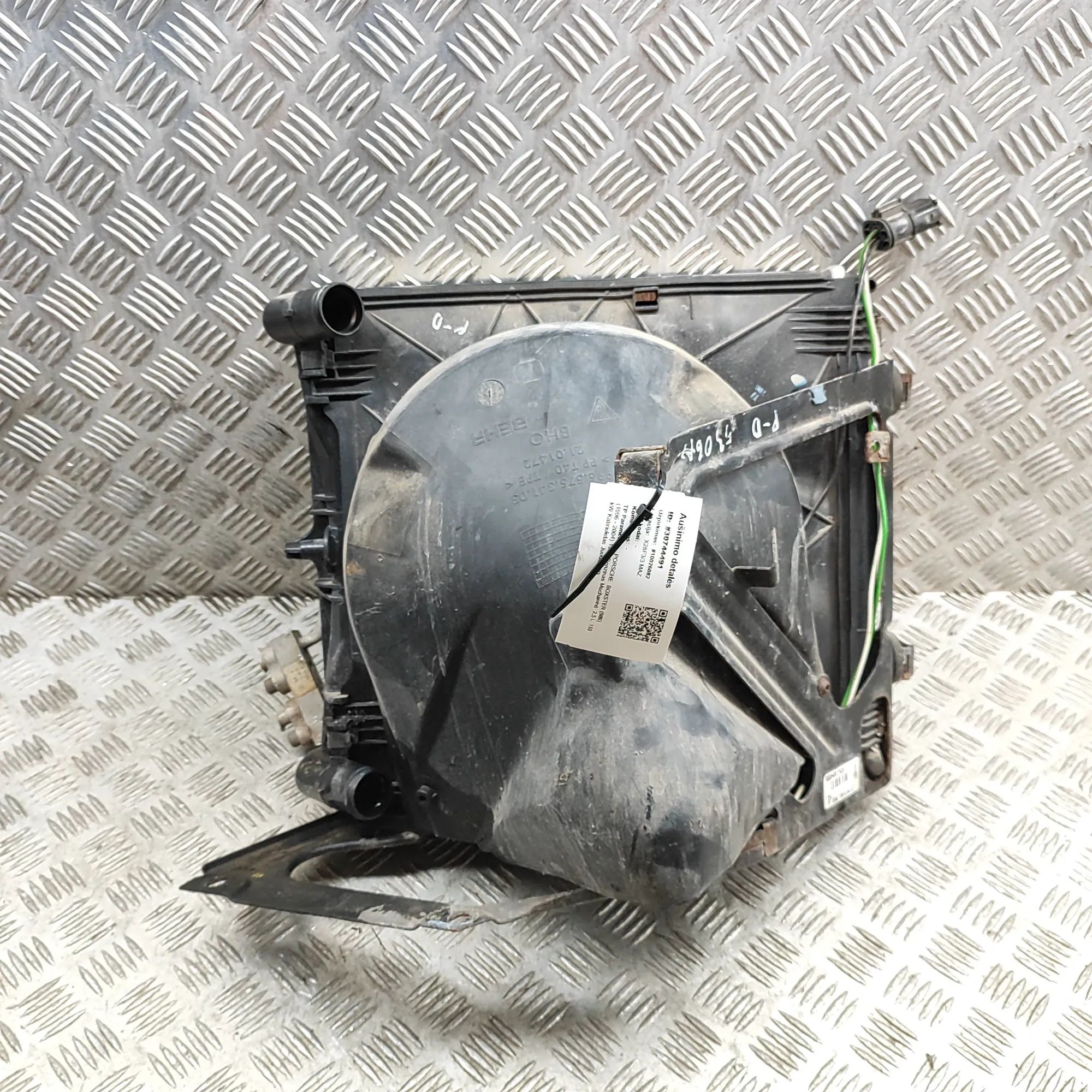 Porsche Boxster (986) Cooling Radiator Pack 996.106.034.53, 99657534103, 996.575.341.03, 99...