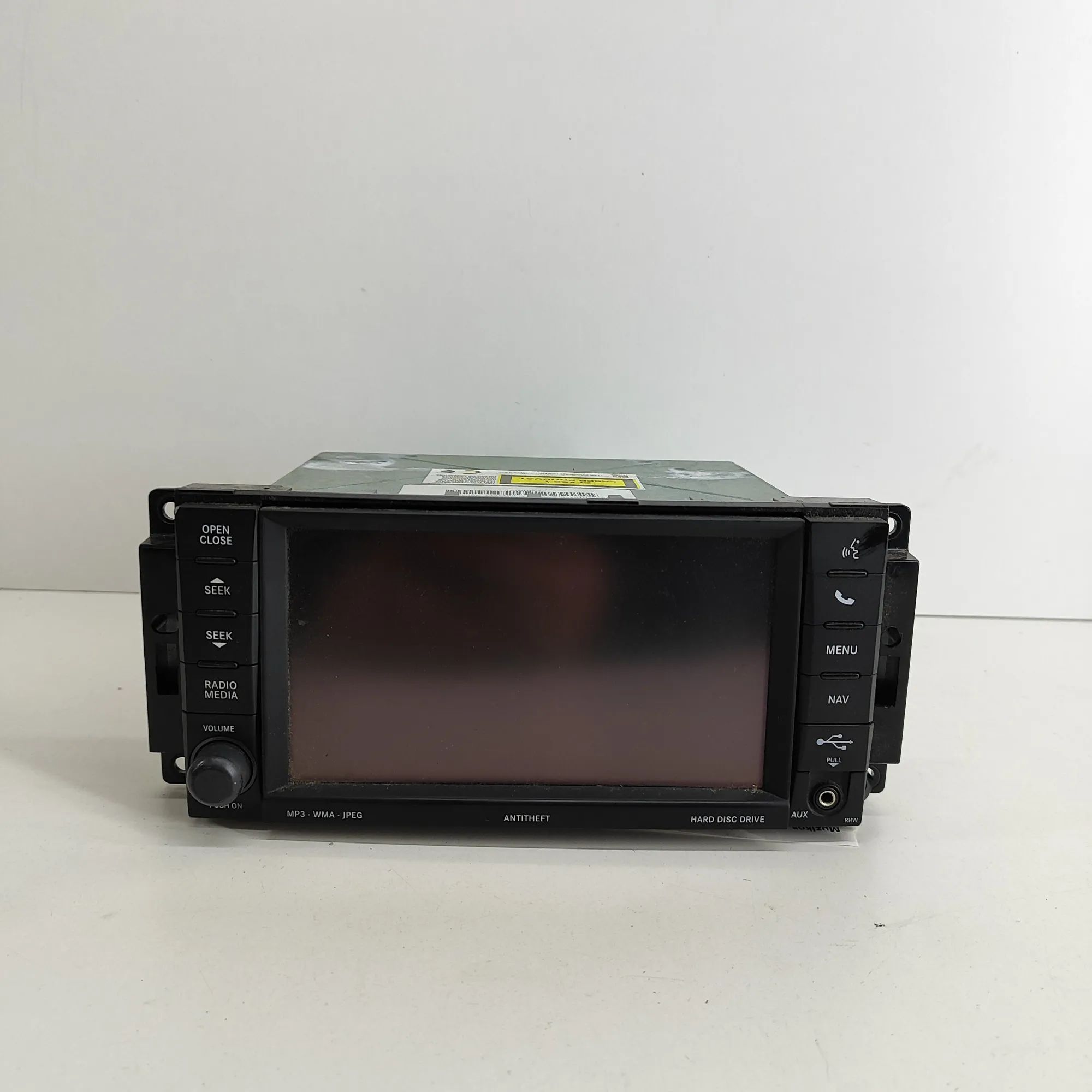 Jeep Compass Music Navi CD Radio Player Head Unit 68091003AD, T00BE285156020, P68091003AD Music N...