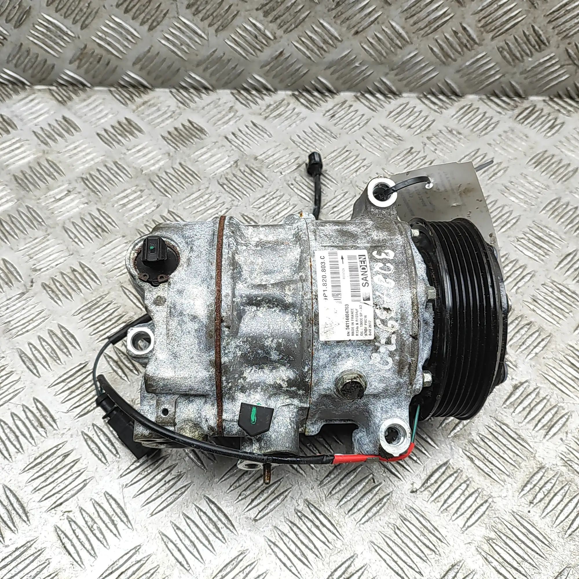 Porsche Boxster (981) Air Condition A/C Pump 9P1820803C Air Condition A/C Pump PORSCHE 718 (...